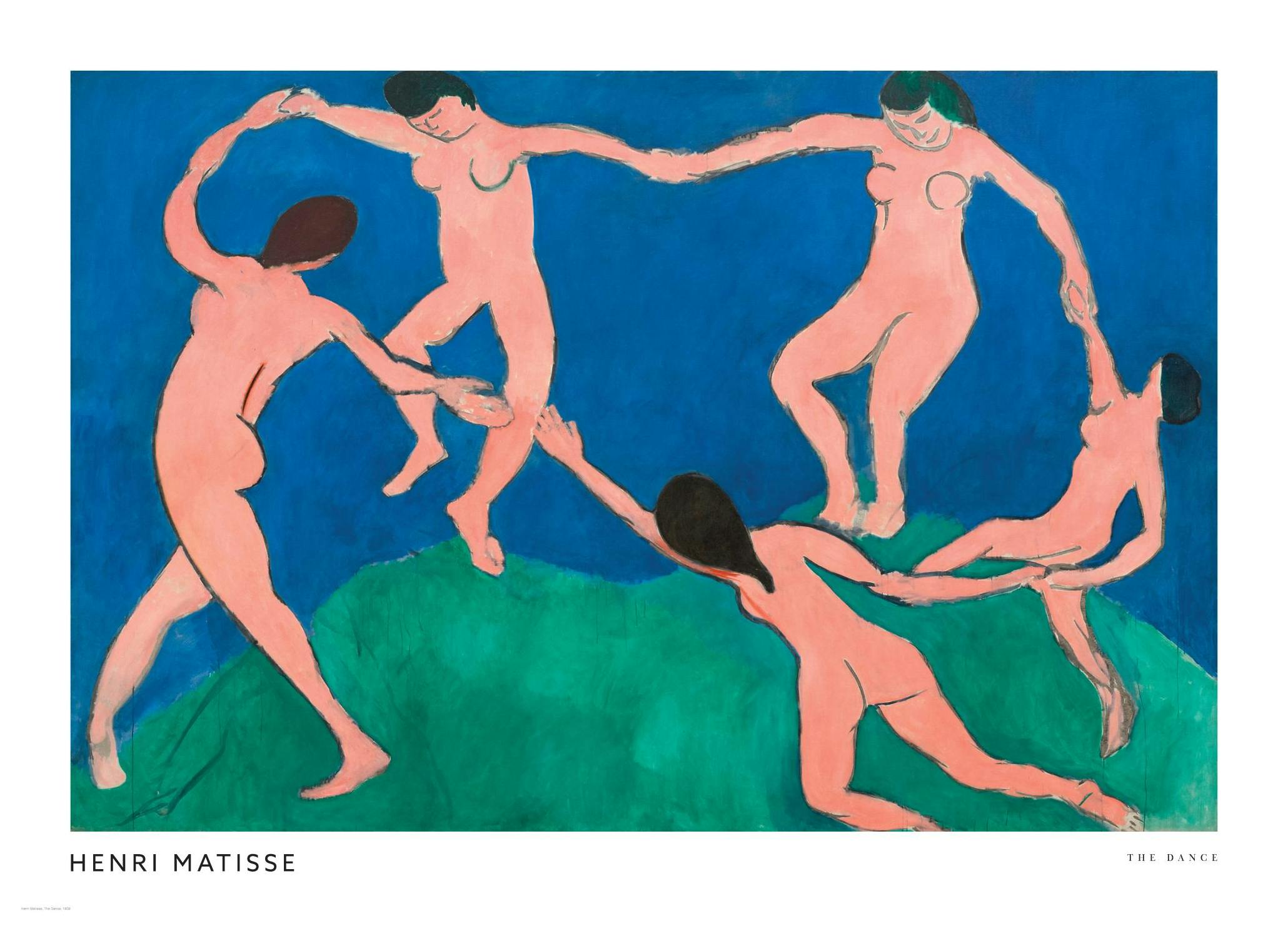 Matisse - The Dance Poster (50x70 cm) - Matisse posters