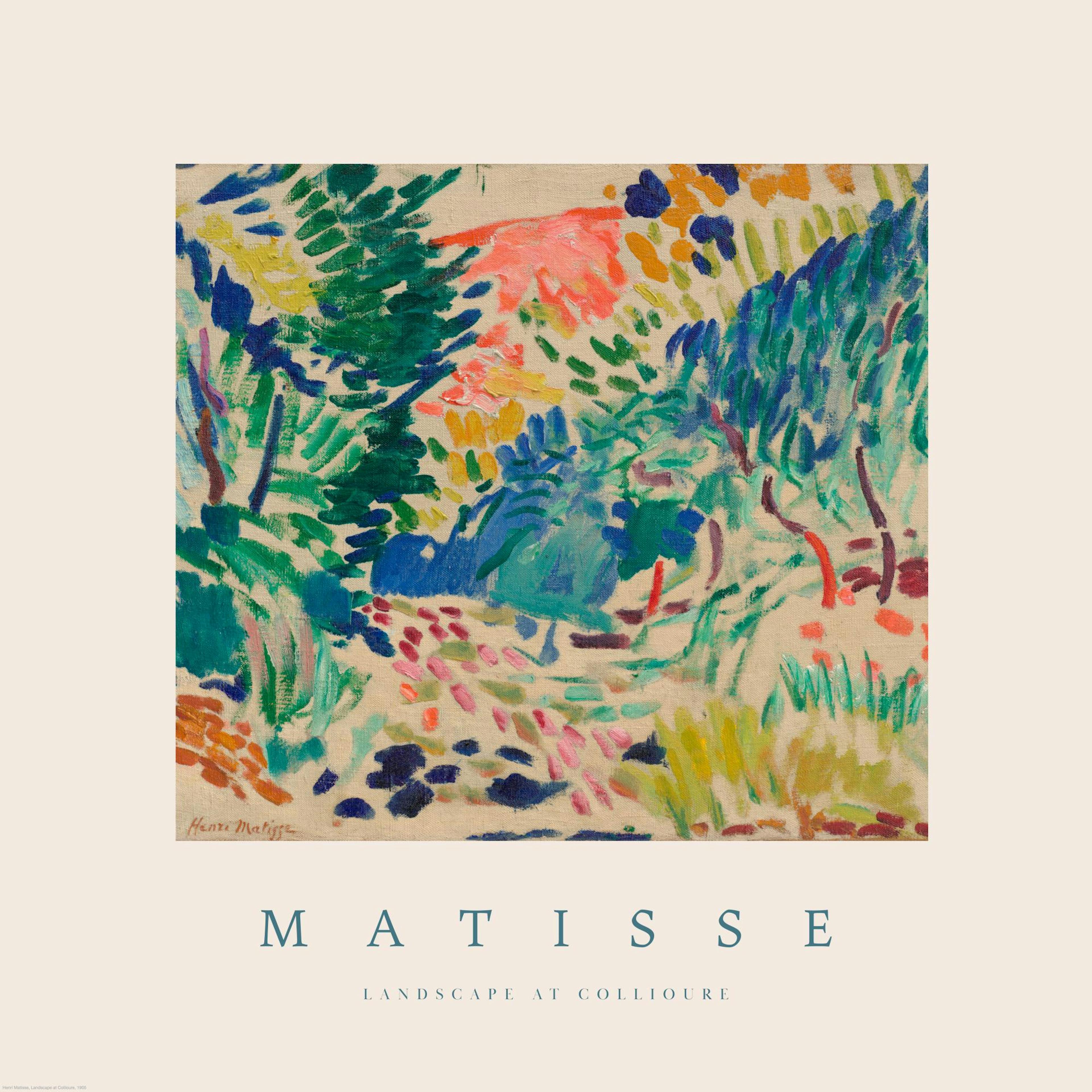 Matisse - Landscape at Collioure Poster