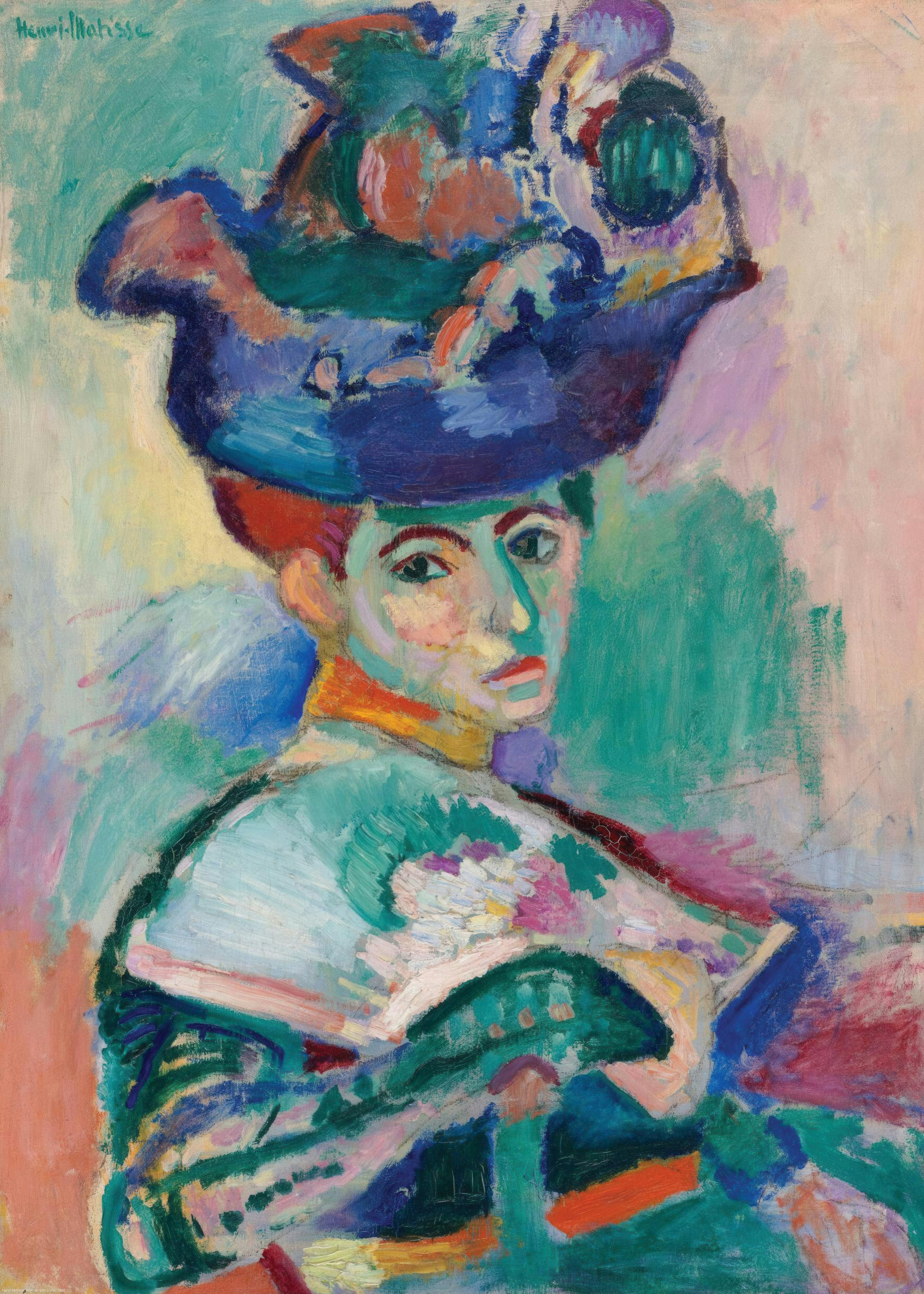 Matisse - Woman with a Hat Plakat 0