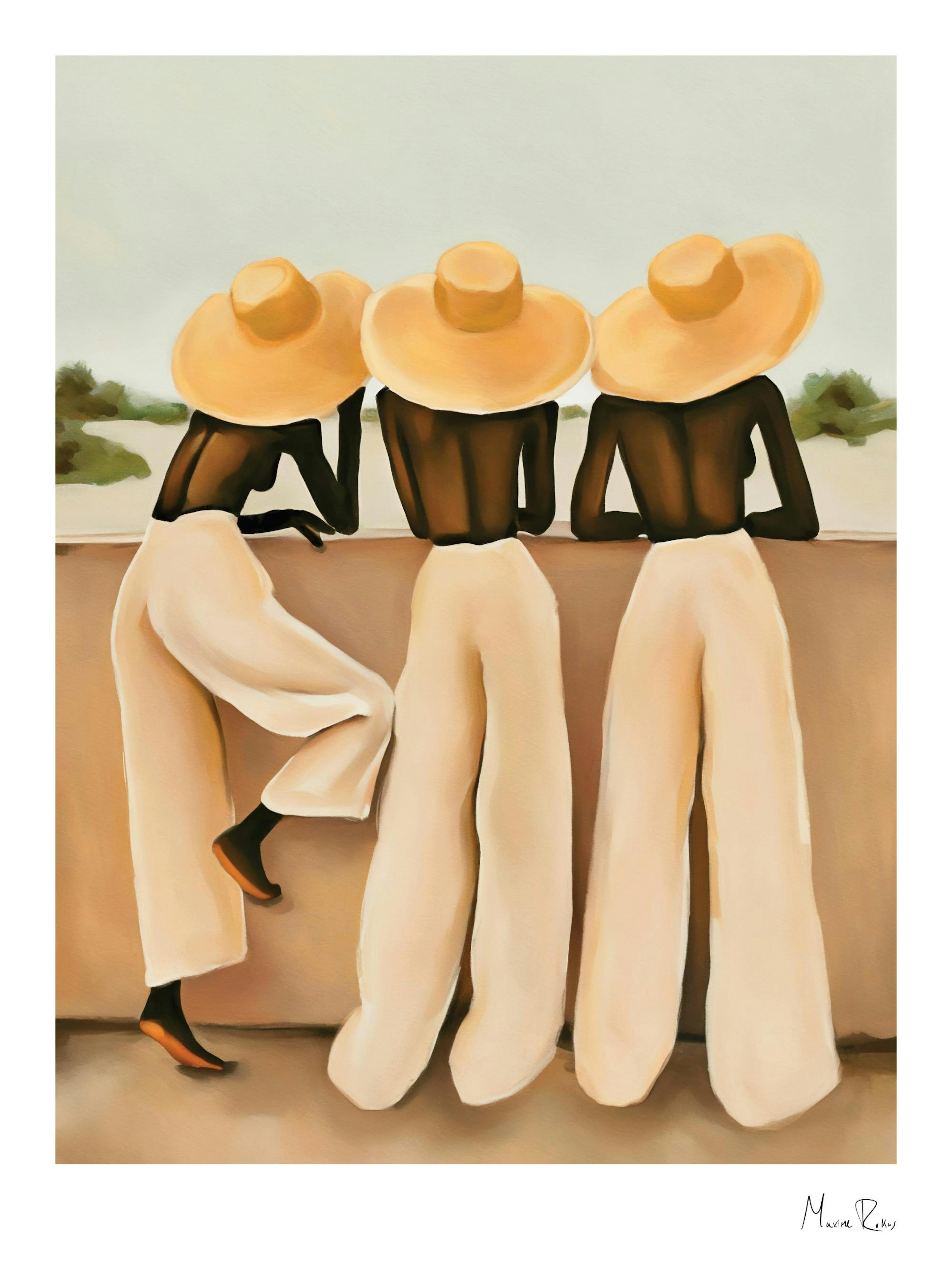Maxime Rokus - Spying No2 Print