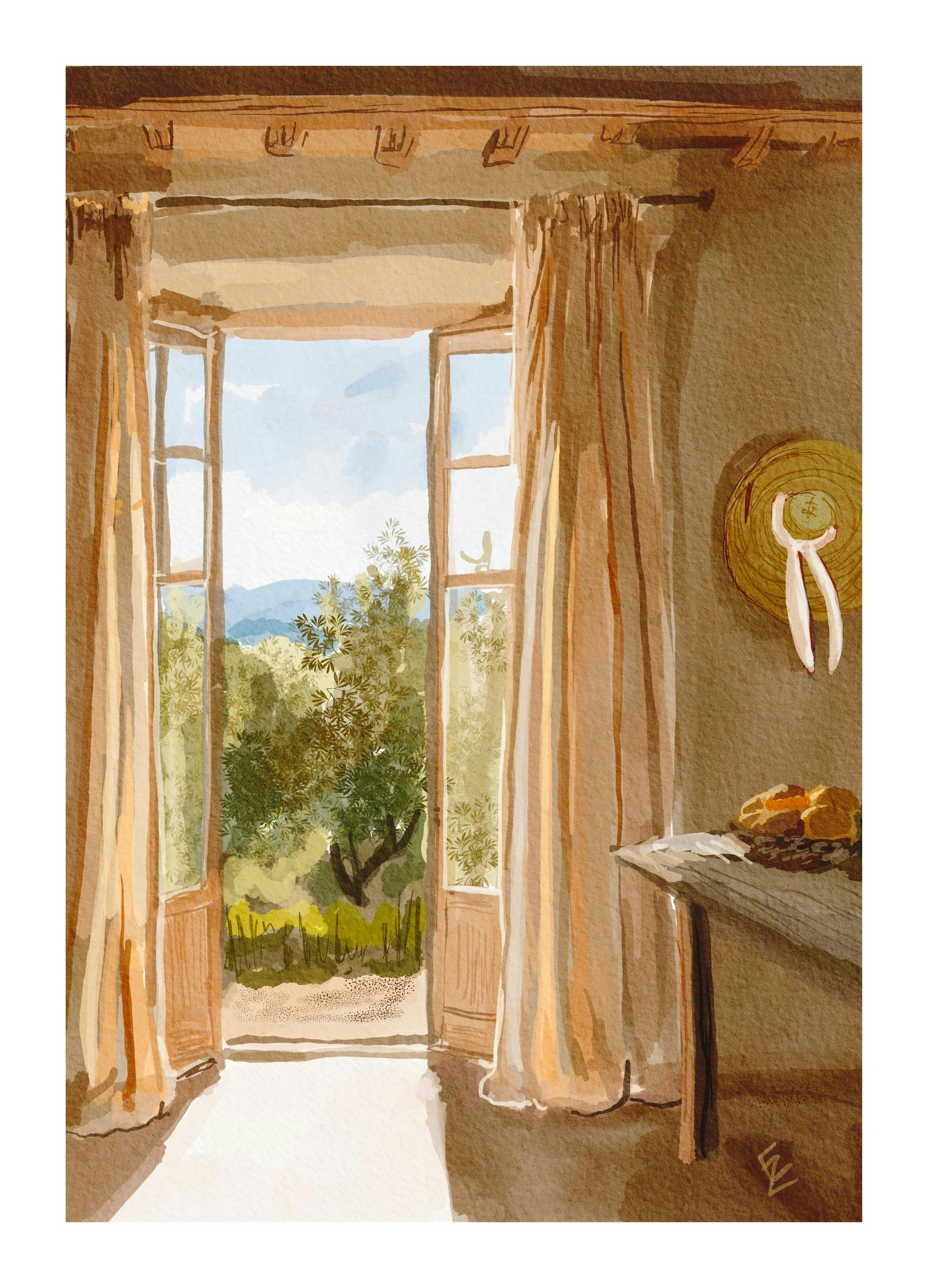 Ekaterina Zagorska - Somewhere I Want to Be Poster (30x40 cm)