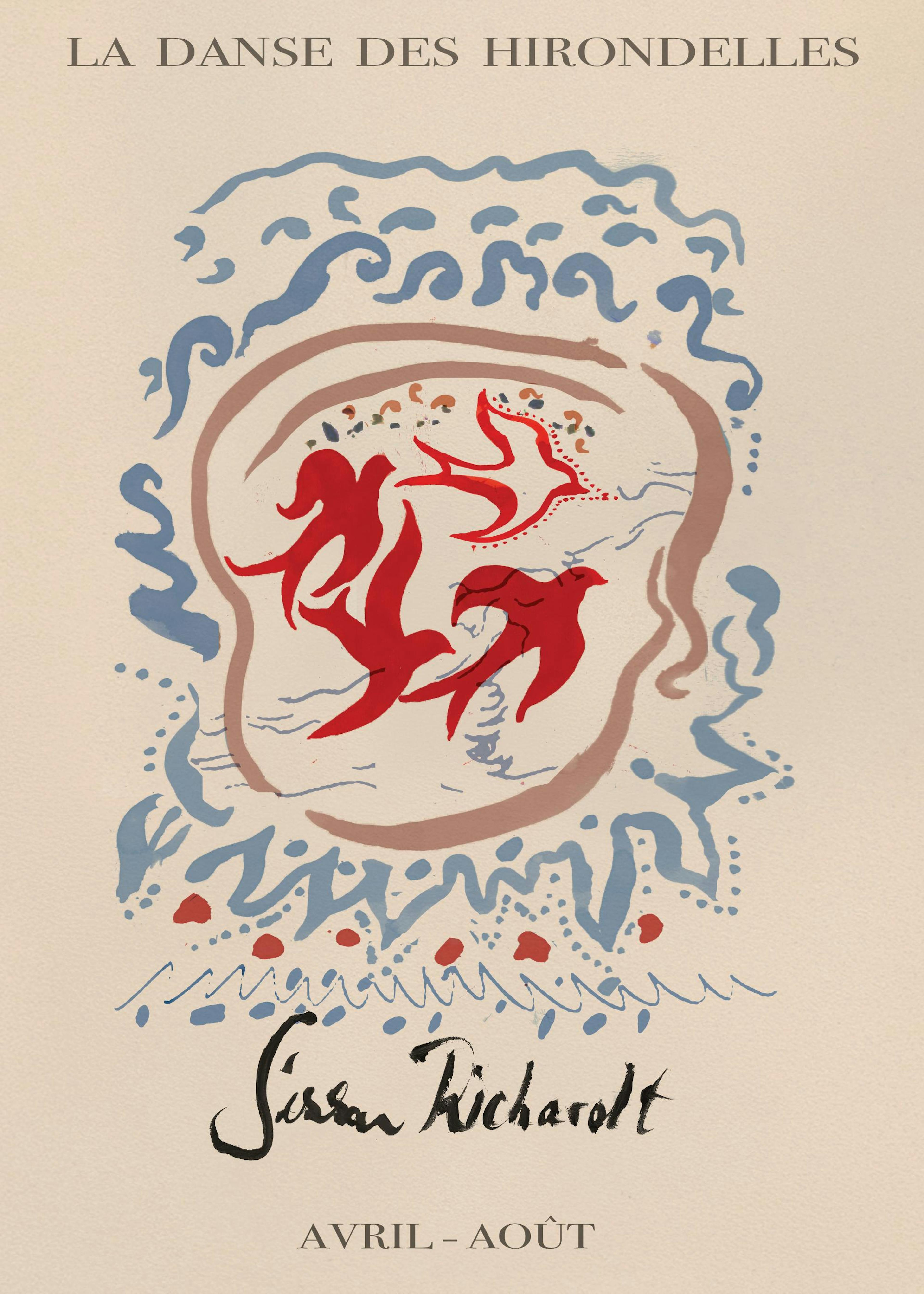 Sissan Richardt - Hirondelles Poster 0