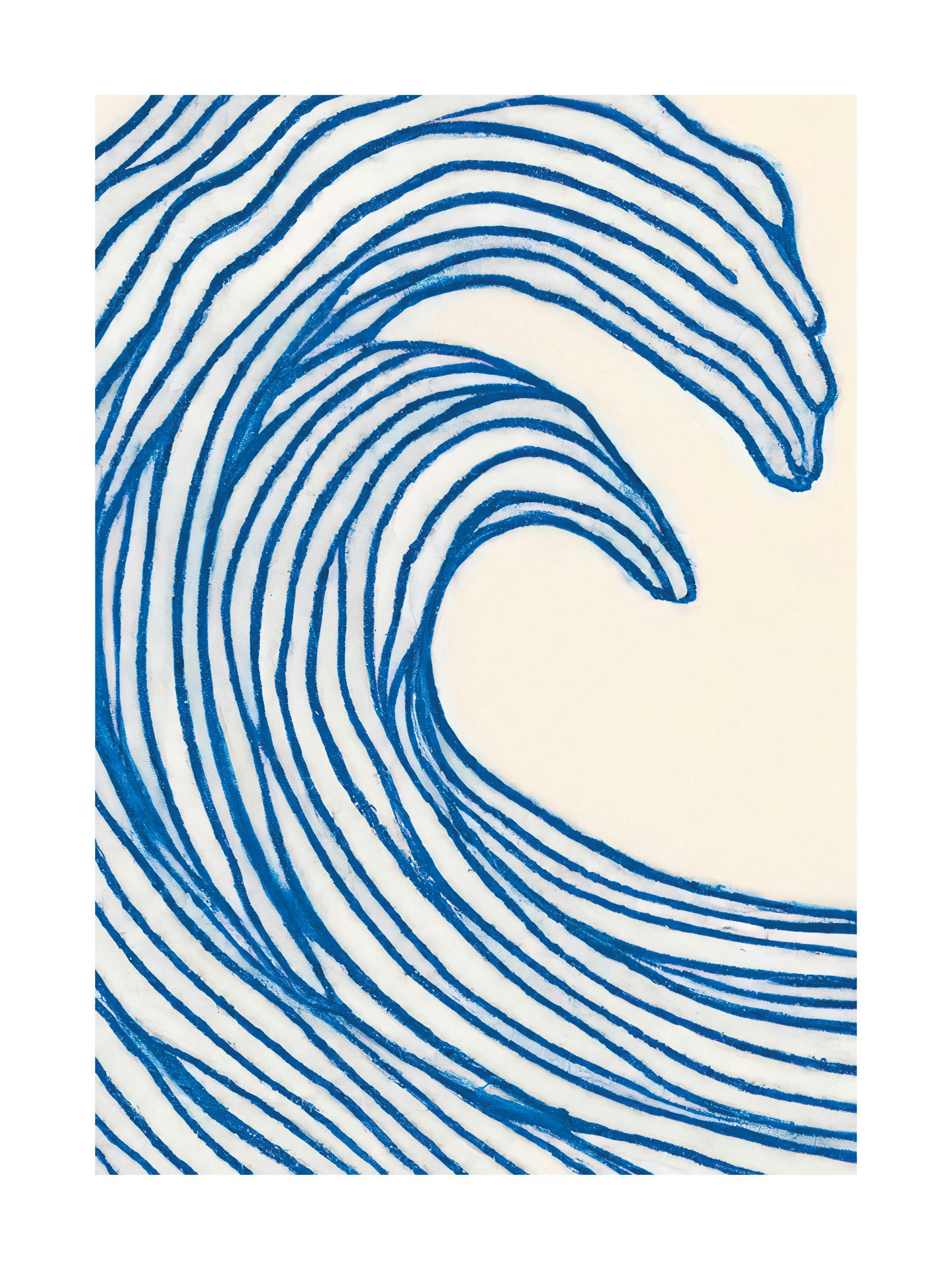Merel Takken - Wavy Lines Poster