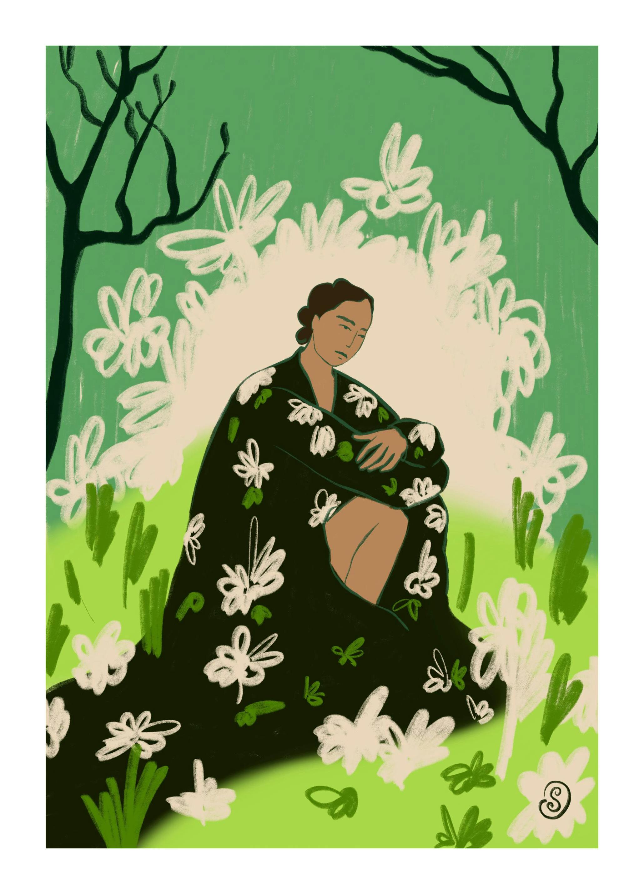 Sandra Poliakov - Garden of You Poster (30x40 cm)