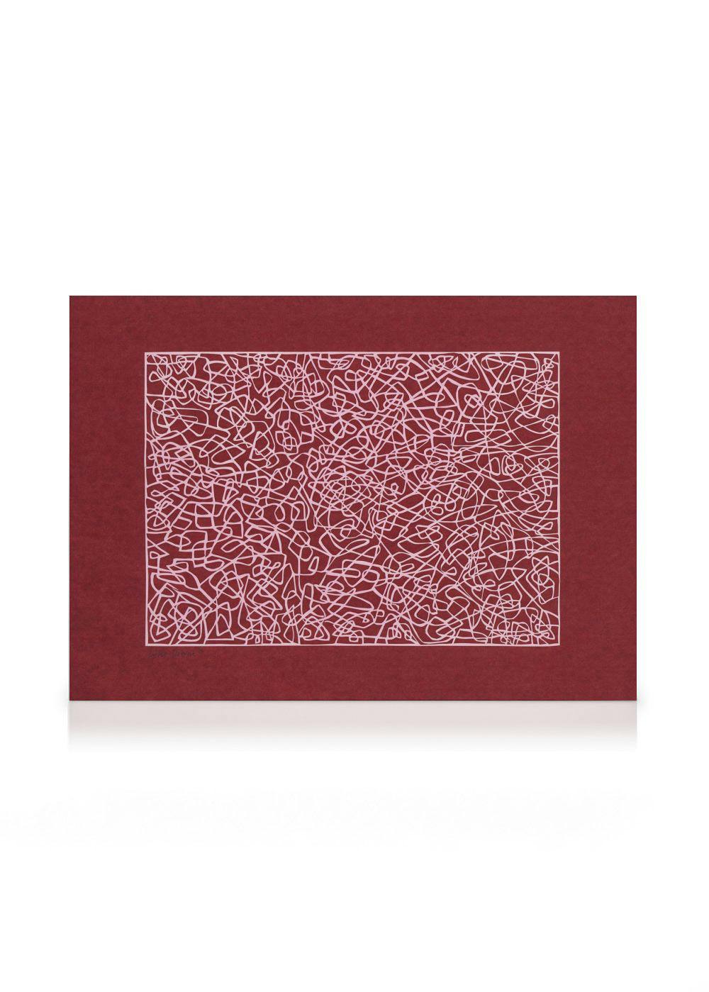 Telas decorativas Little Detroit - Mind Maze Tela (100x140 cm)