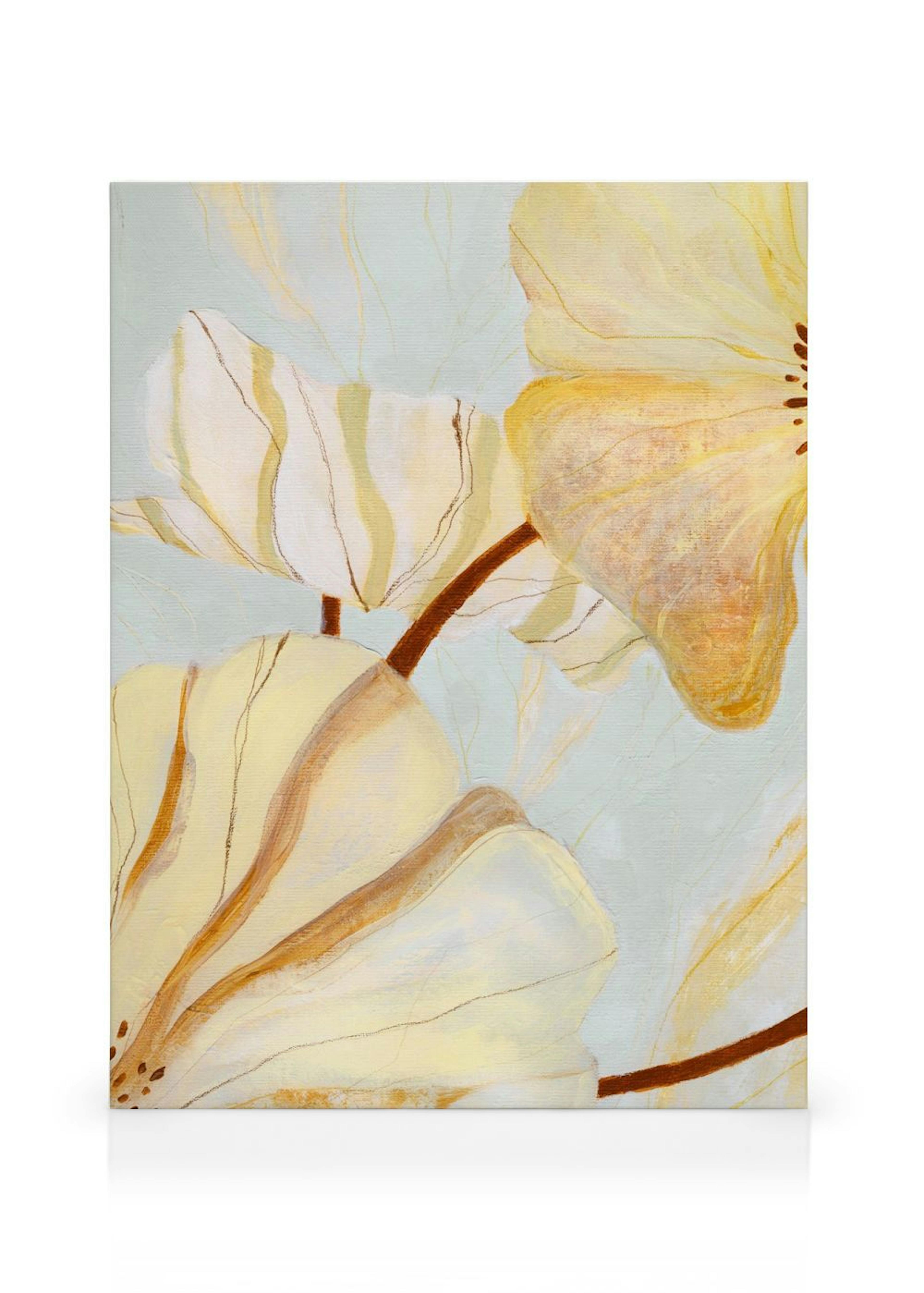 Abstract Blossoms Toile