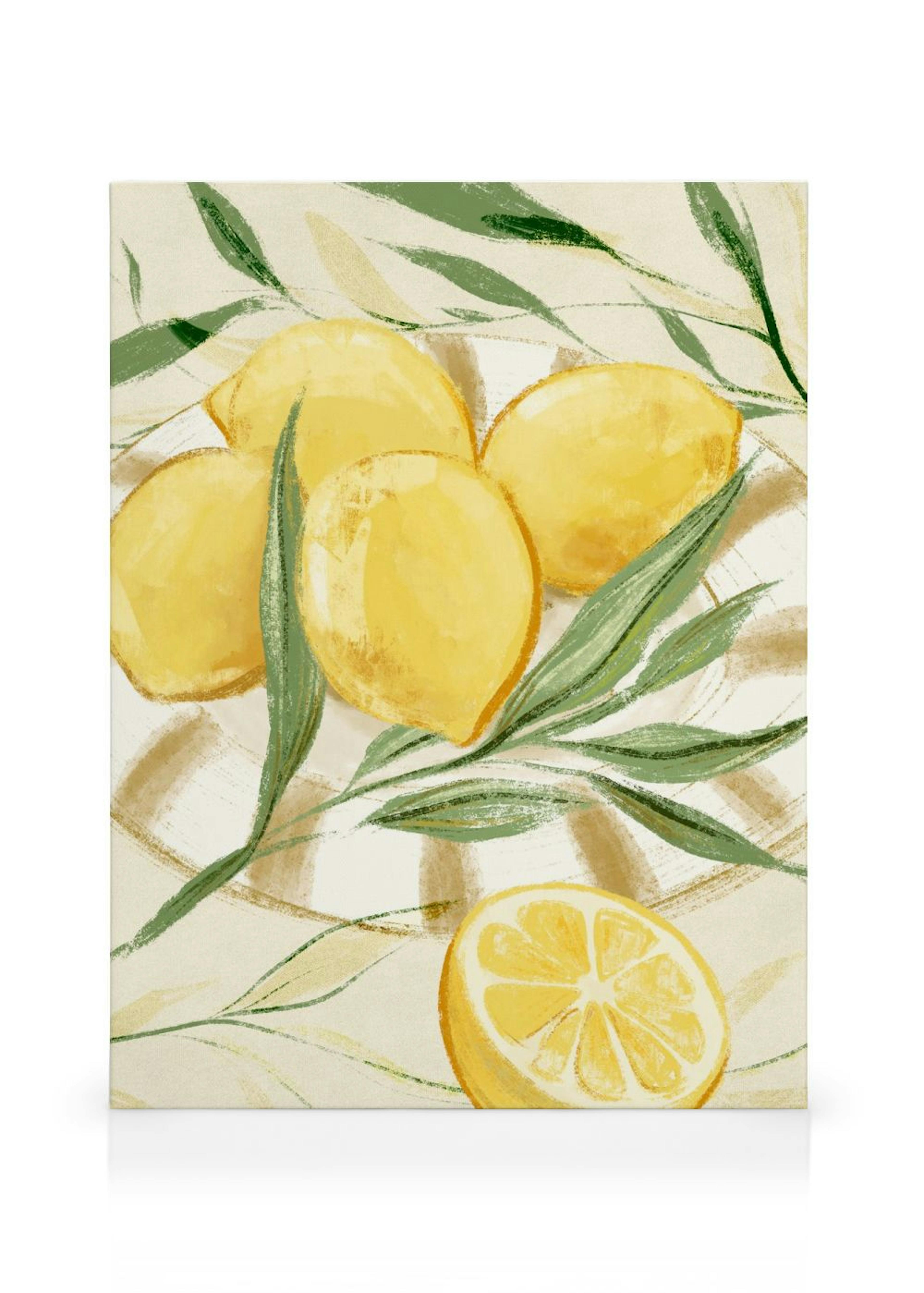 Lemon Hervest Toile