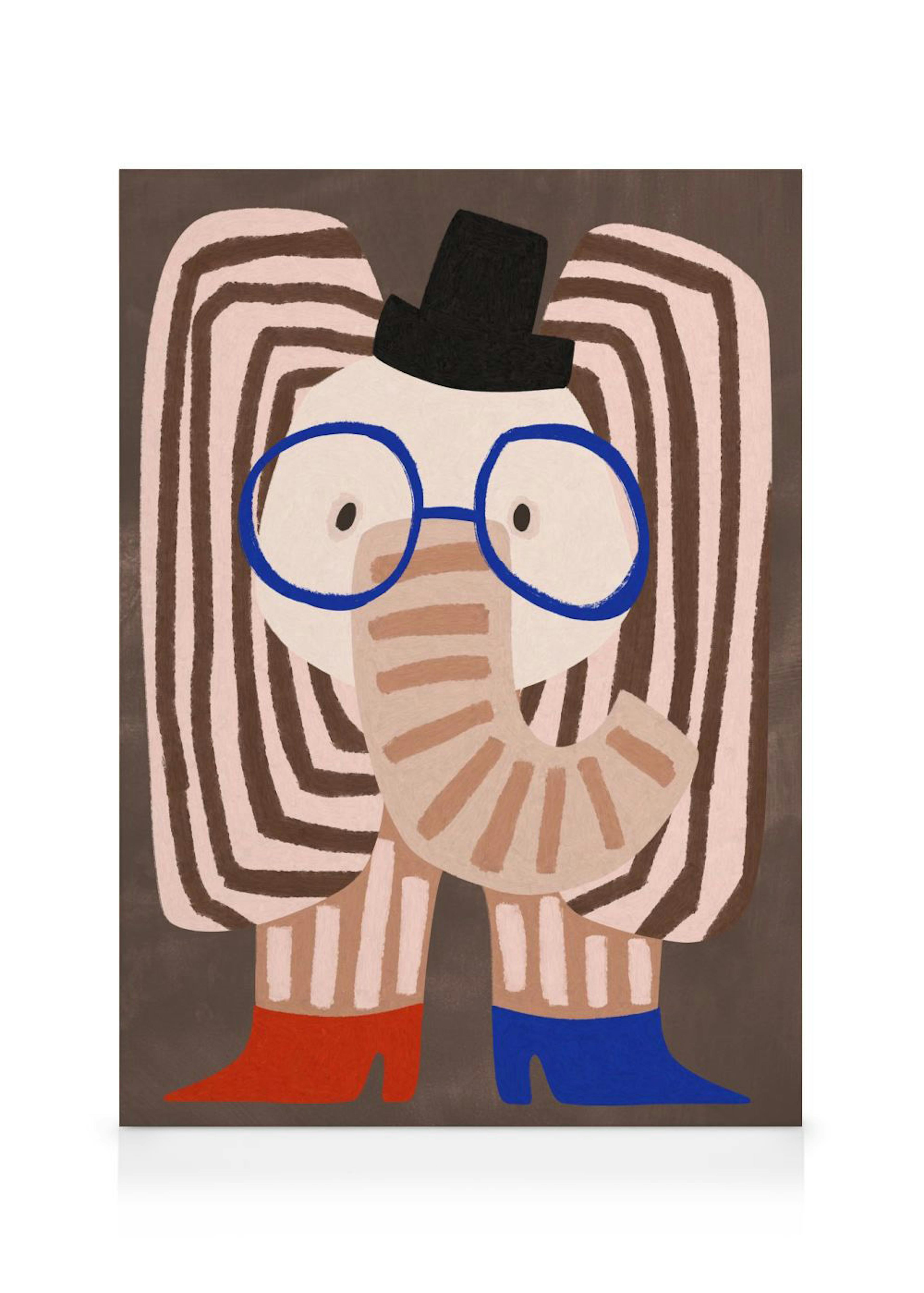 Dapper Elephant Καμβάς 0