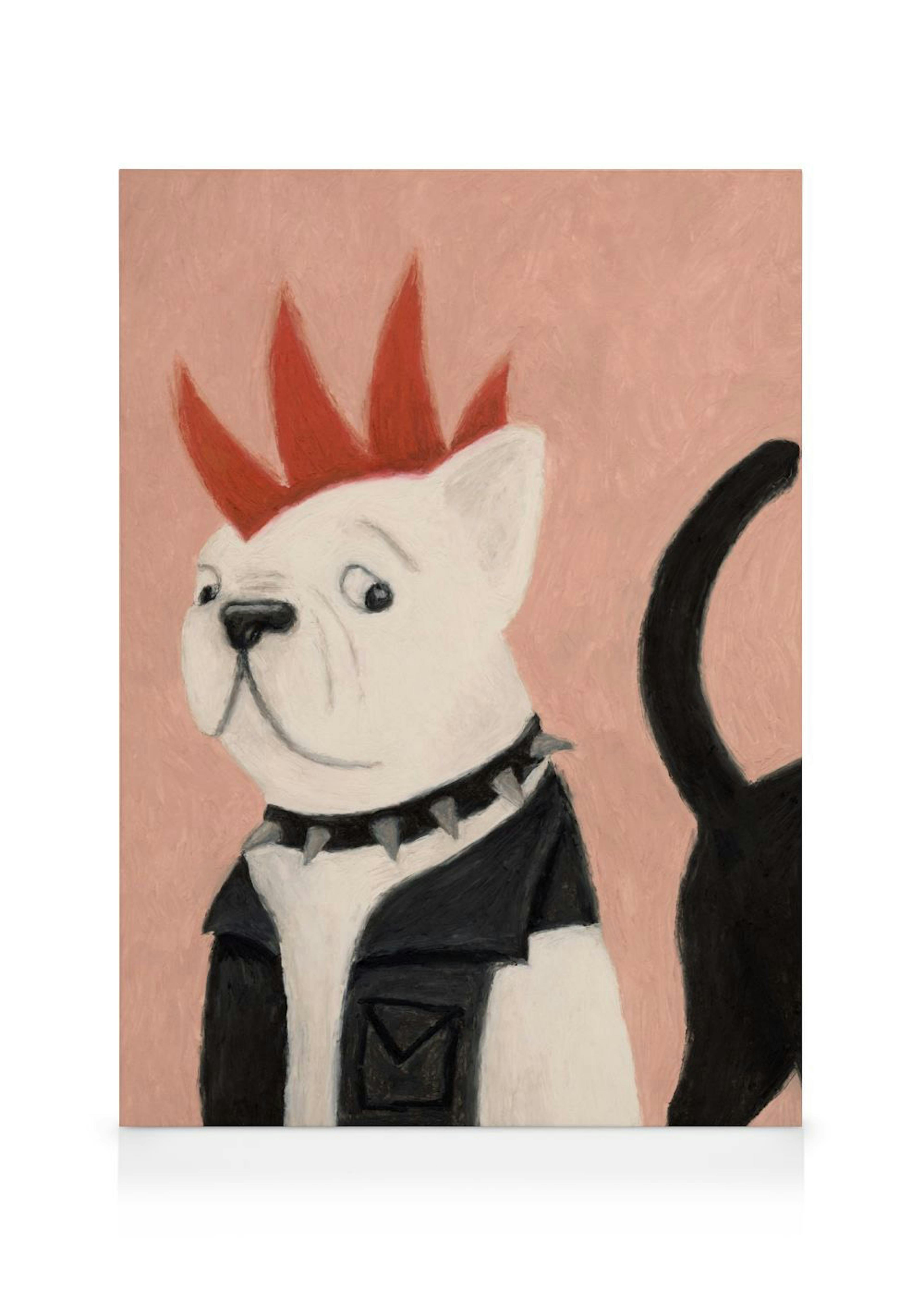 Frenchie Punk Καμβάς 0