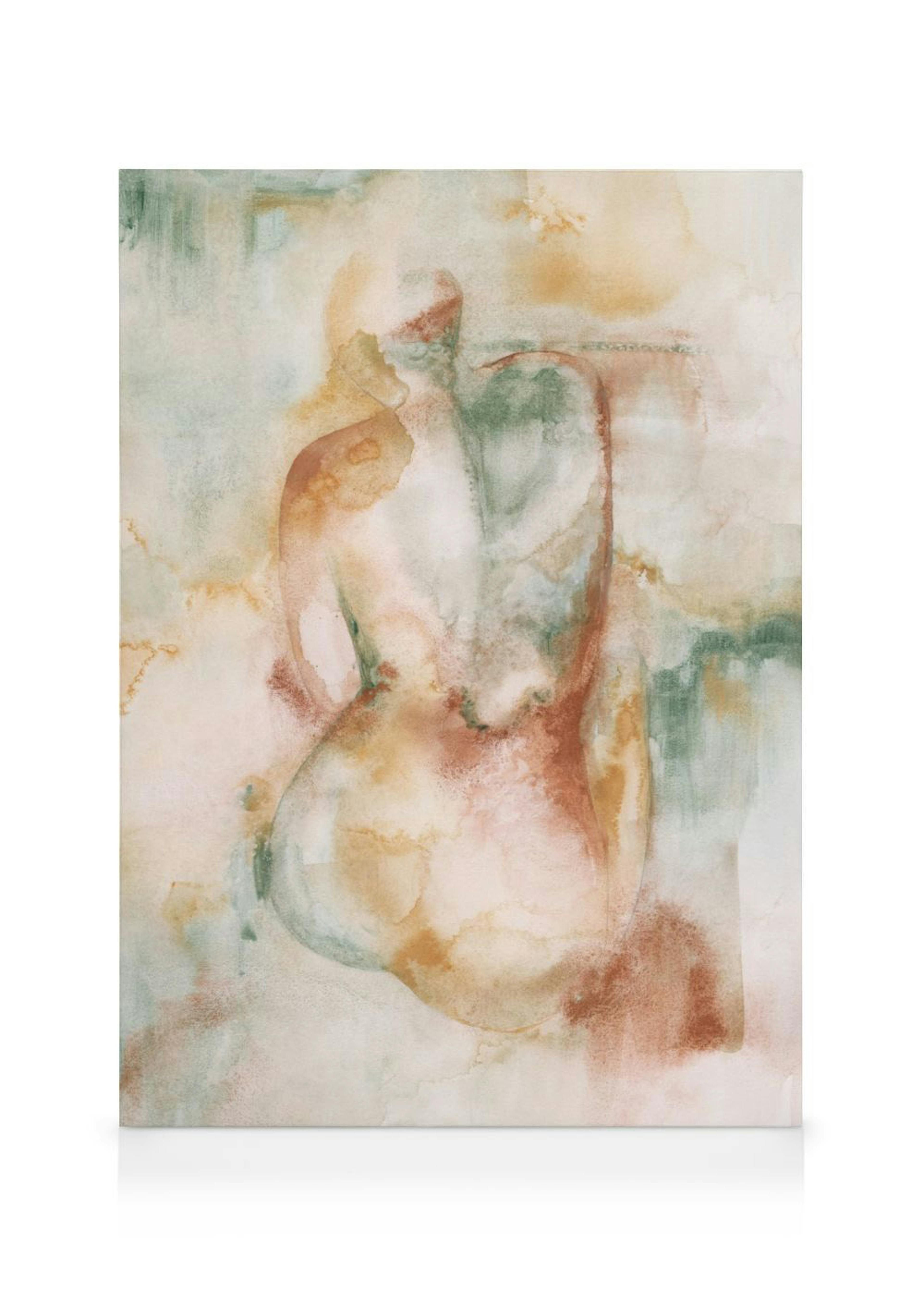Soft Contours Stampa su Tela 0