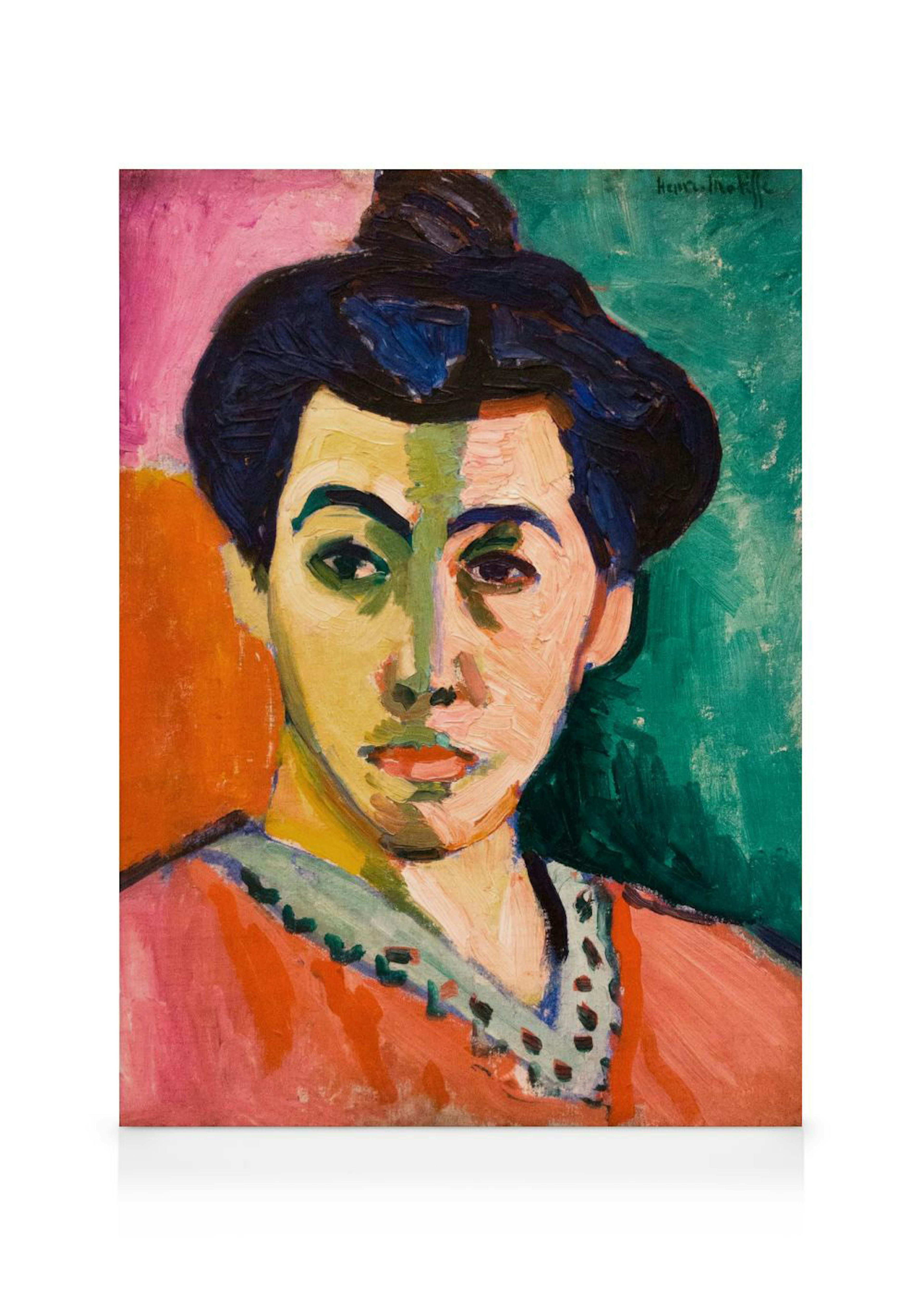 Matisse - The Green Stripe Canvas print 0