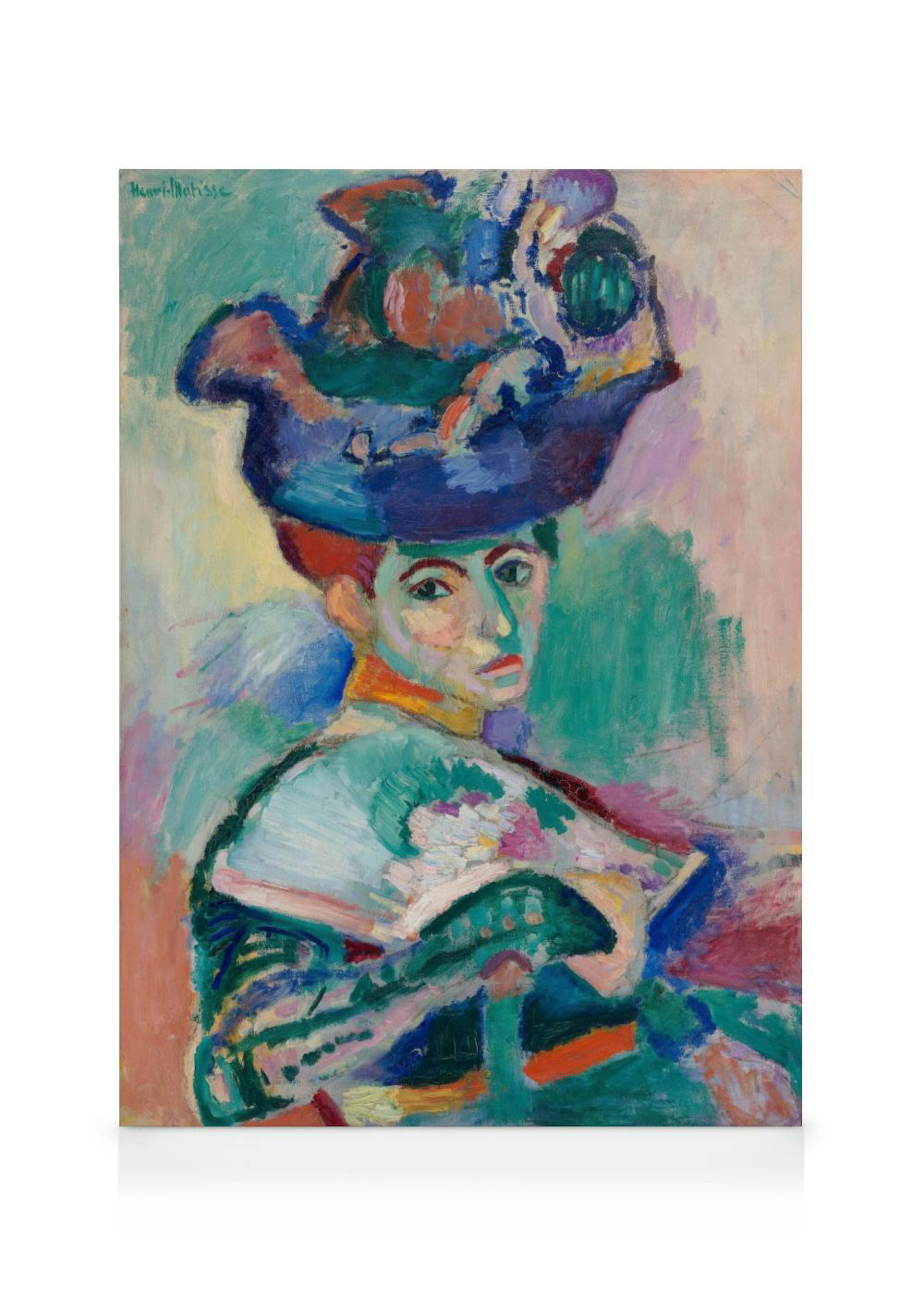 Matisse - Woman with a Hat Canvas print 0