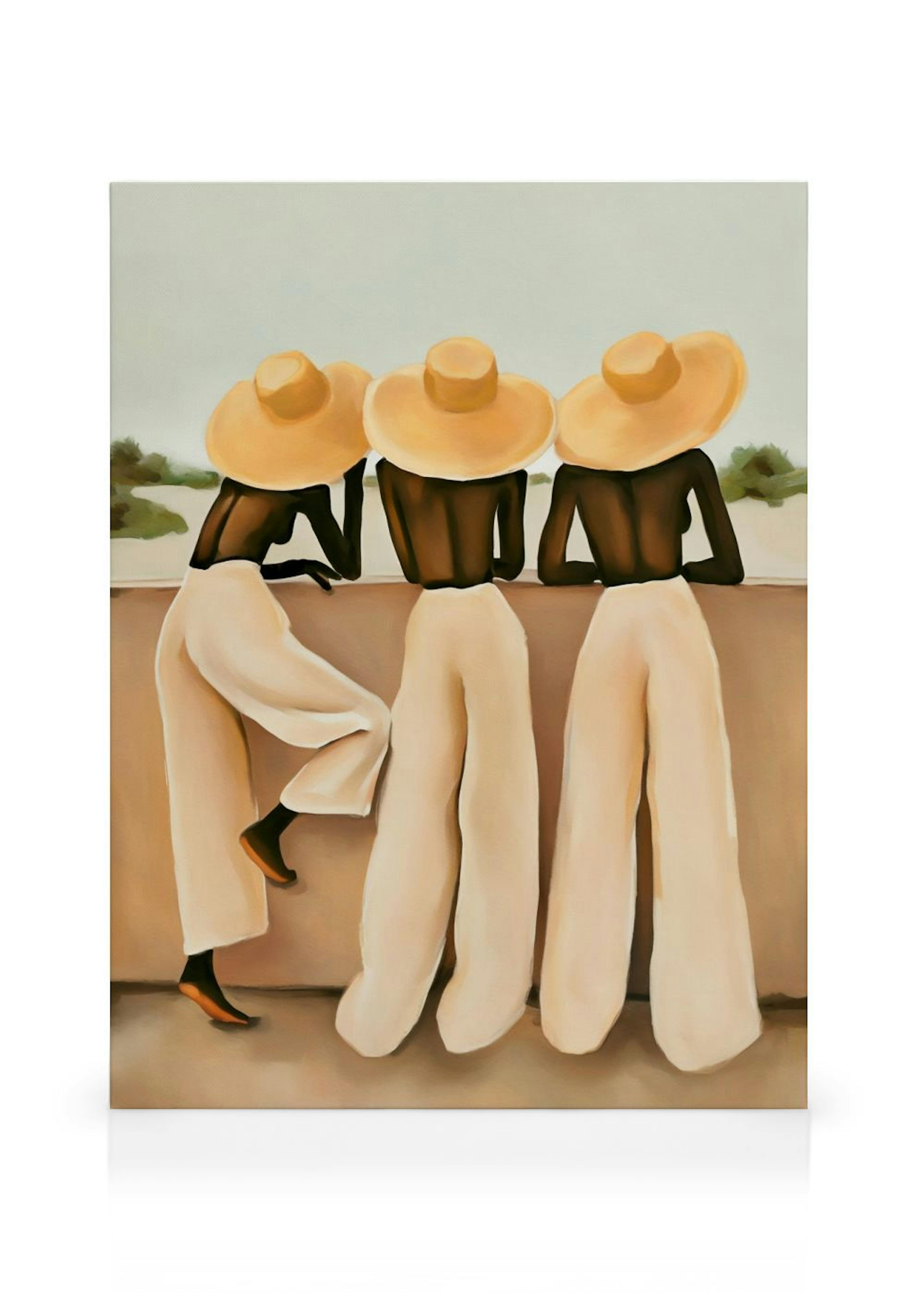 Maxime Rokus - Spying No2 Canvas print