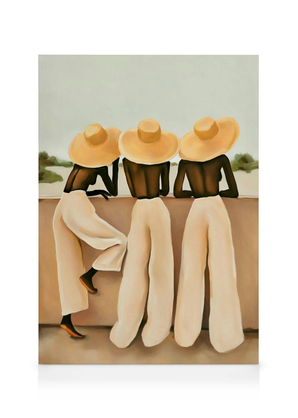 Canvas Prints Maxime Rokus - Spying No2 Canvas print (30x40 cm - Oak Frame)