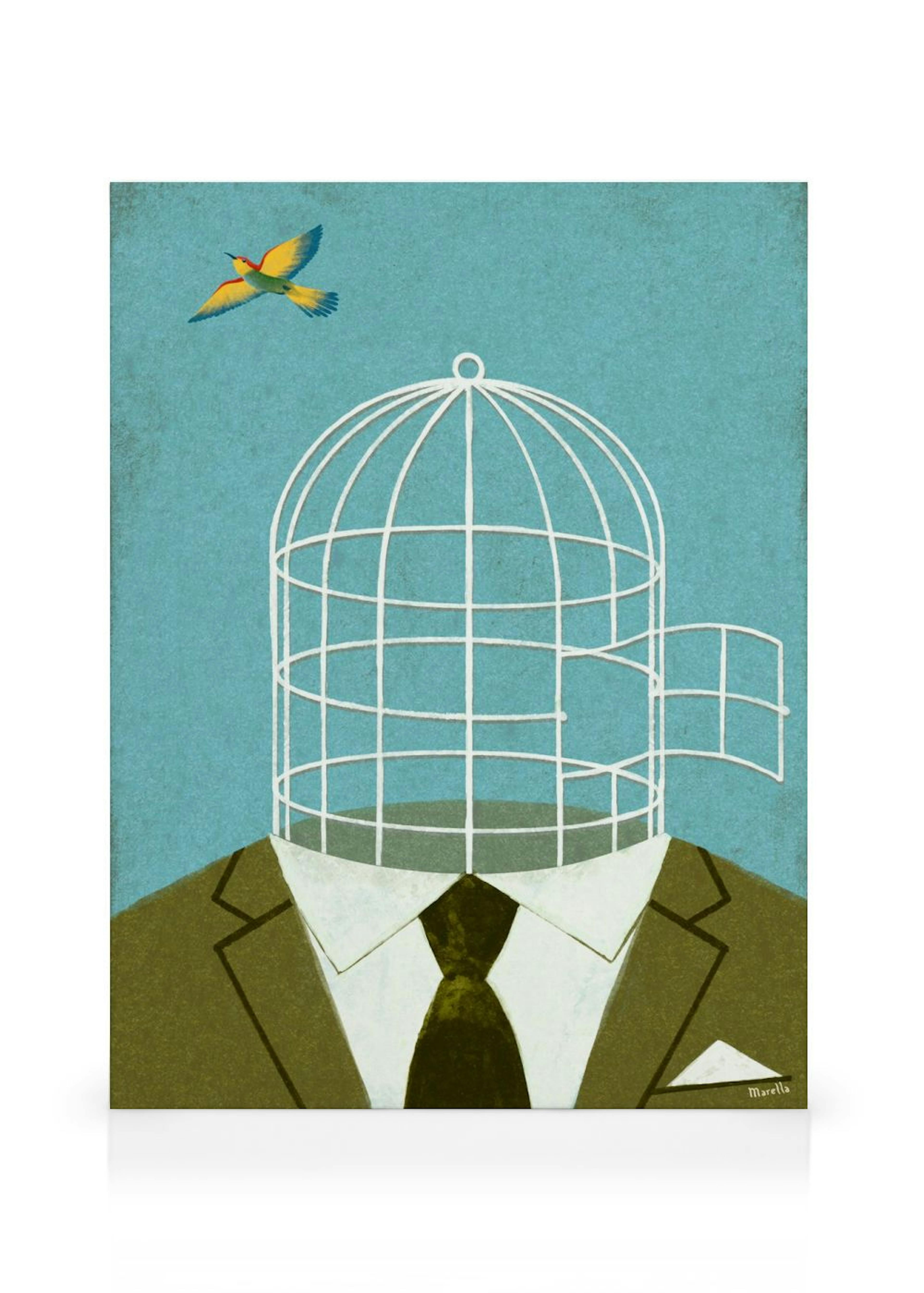 Marco Marella - Fly Free Canvas print