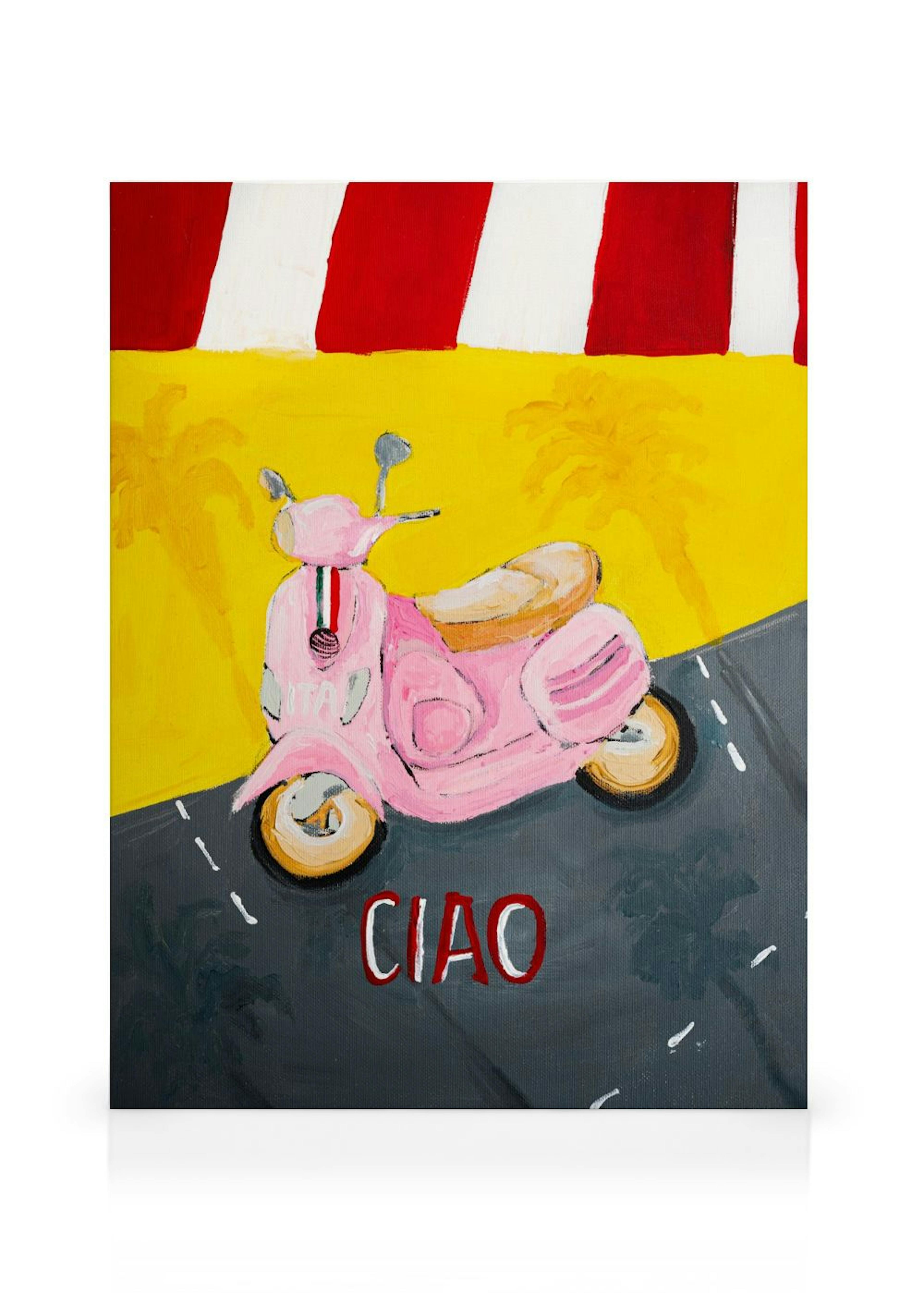Karolina Mila - Pink Vespa Tela