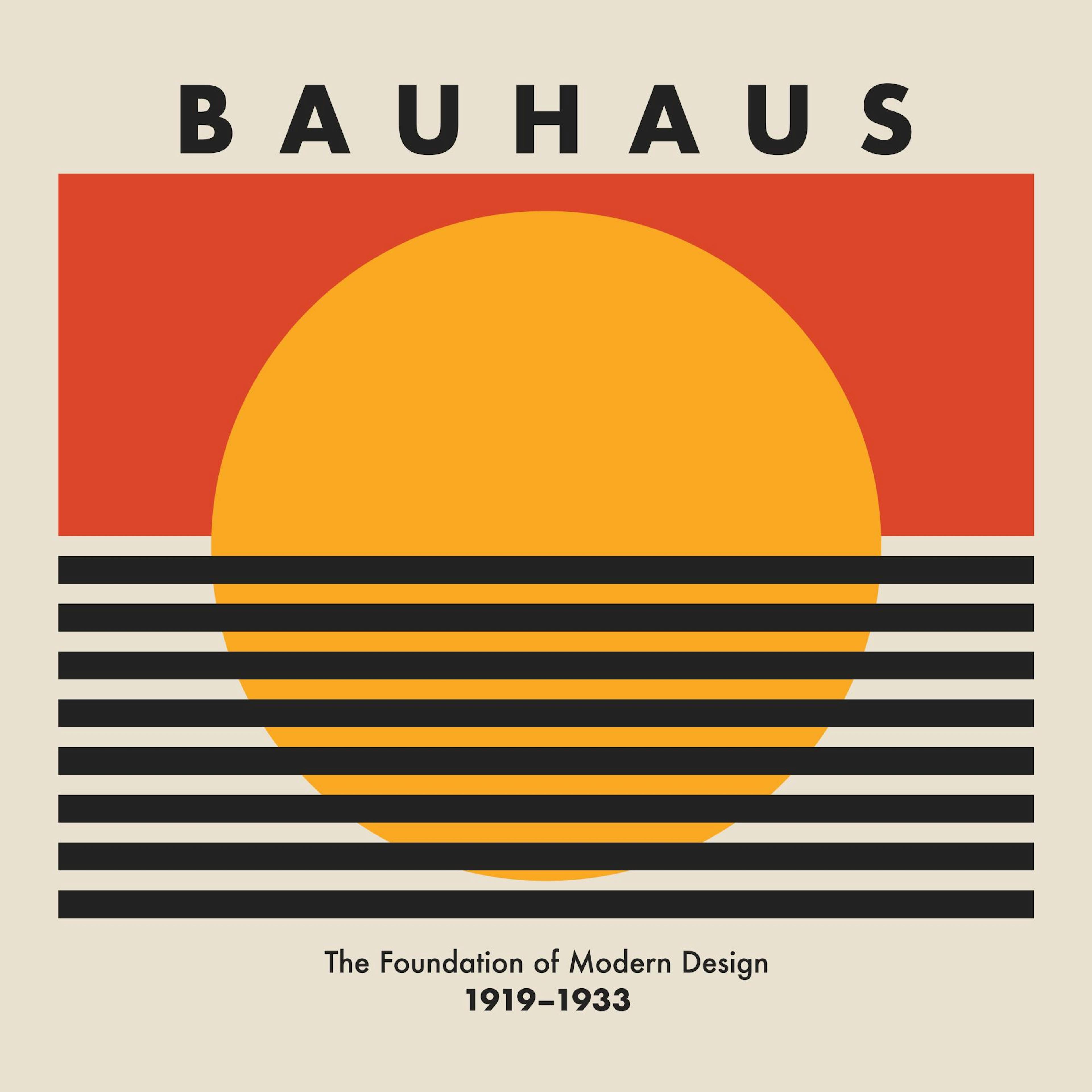 Bauhaus Sunset Plagát