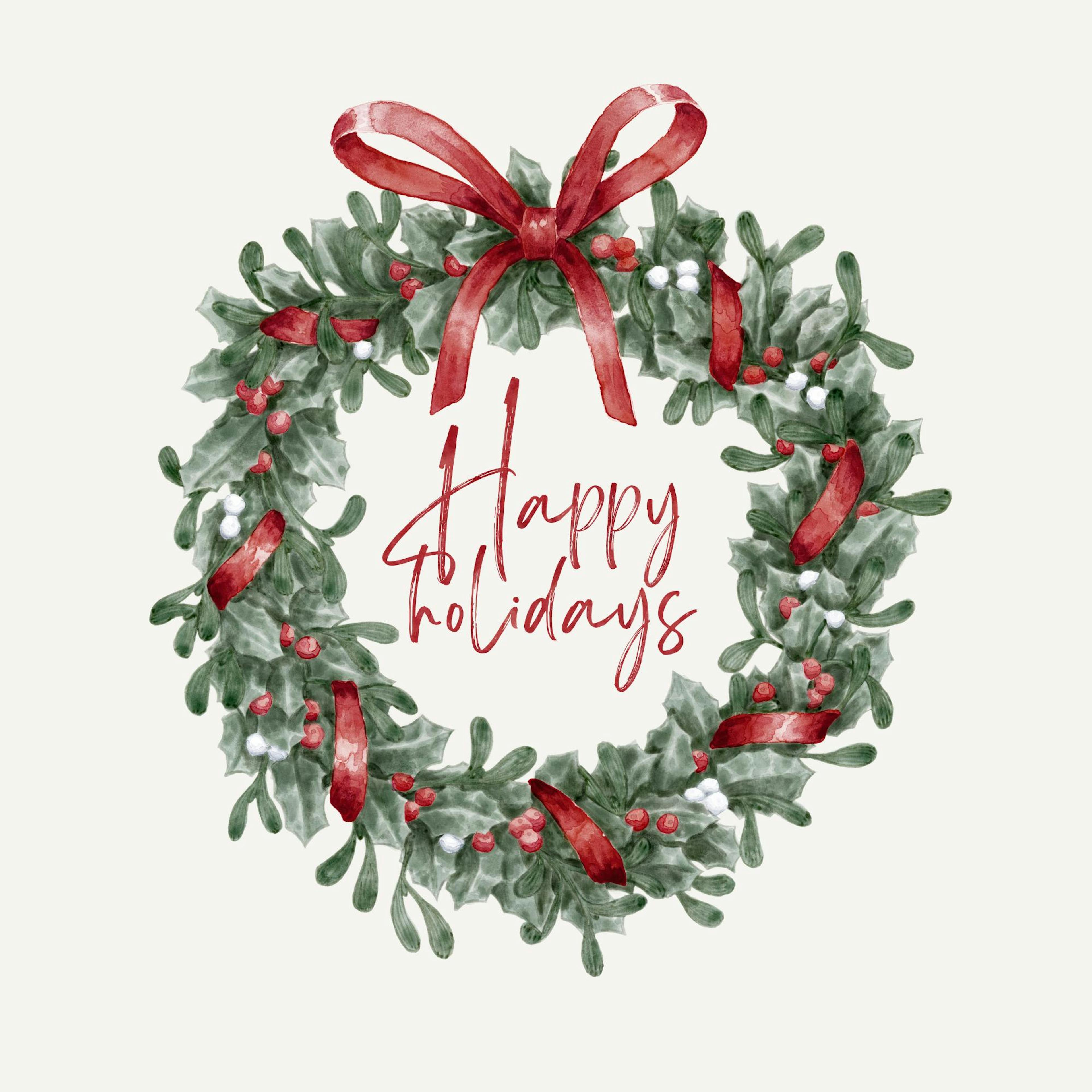 Happy Holidays Poster