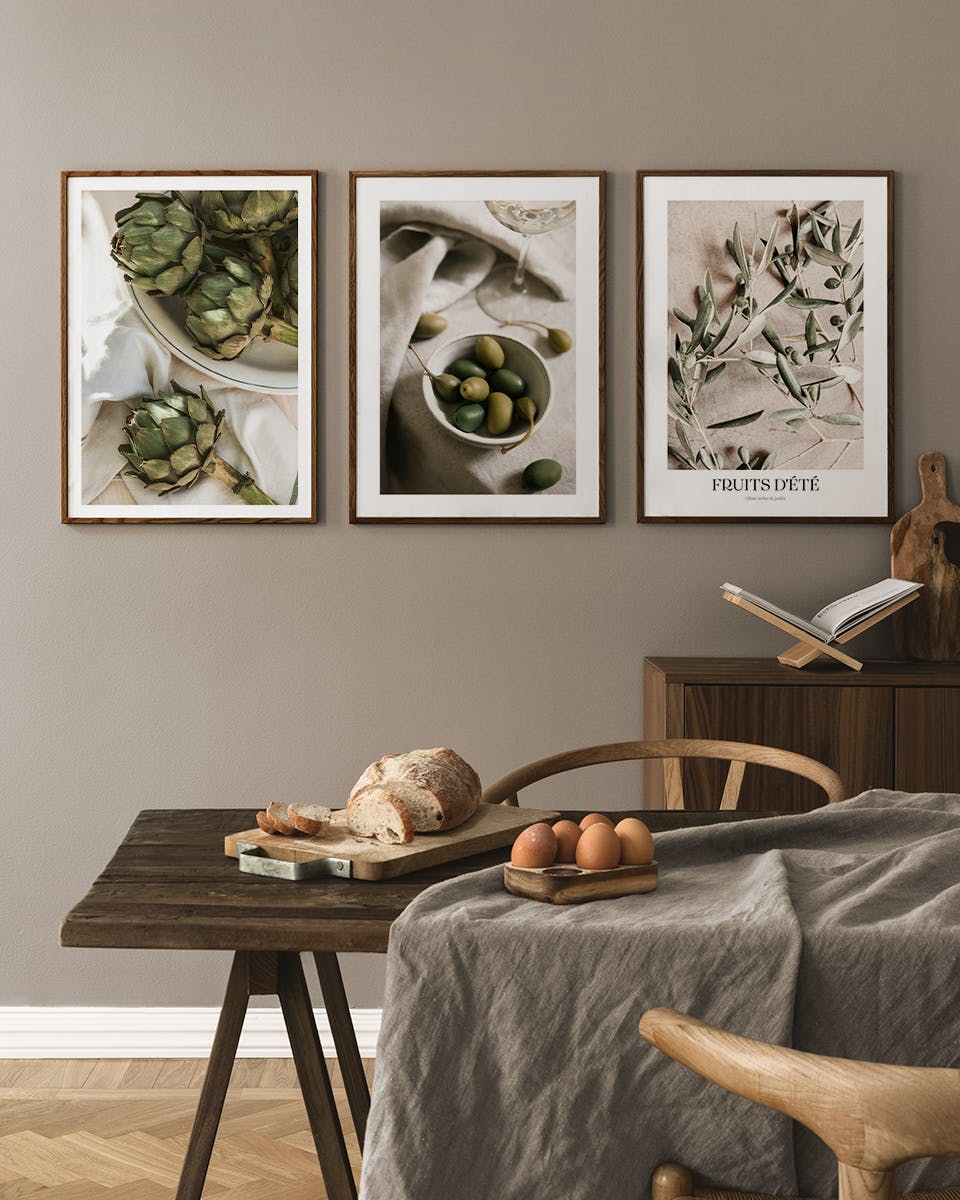 Prints - Rustic Table Poster Pack (50x70 cm) - Poster pack
