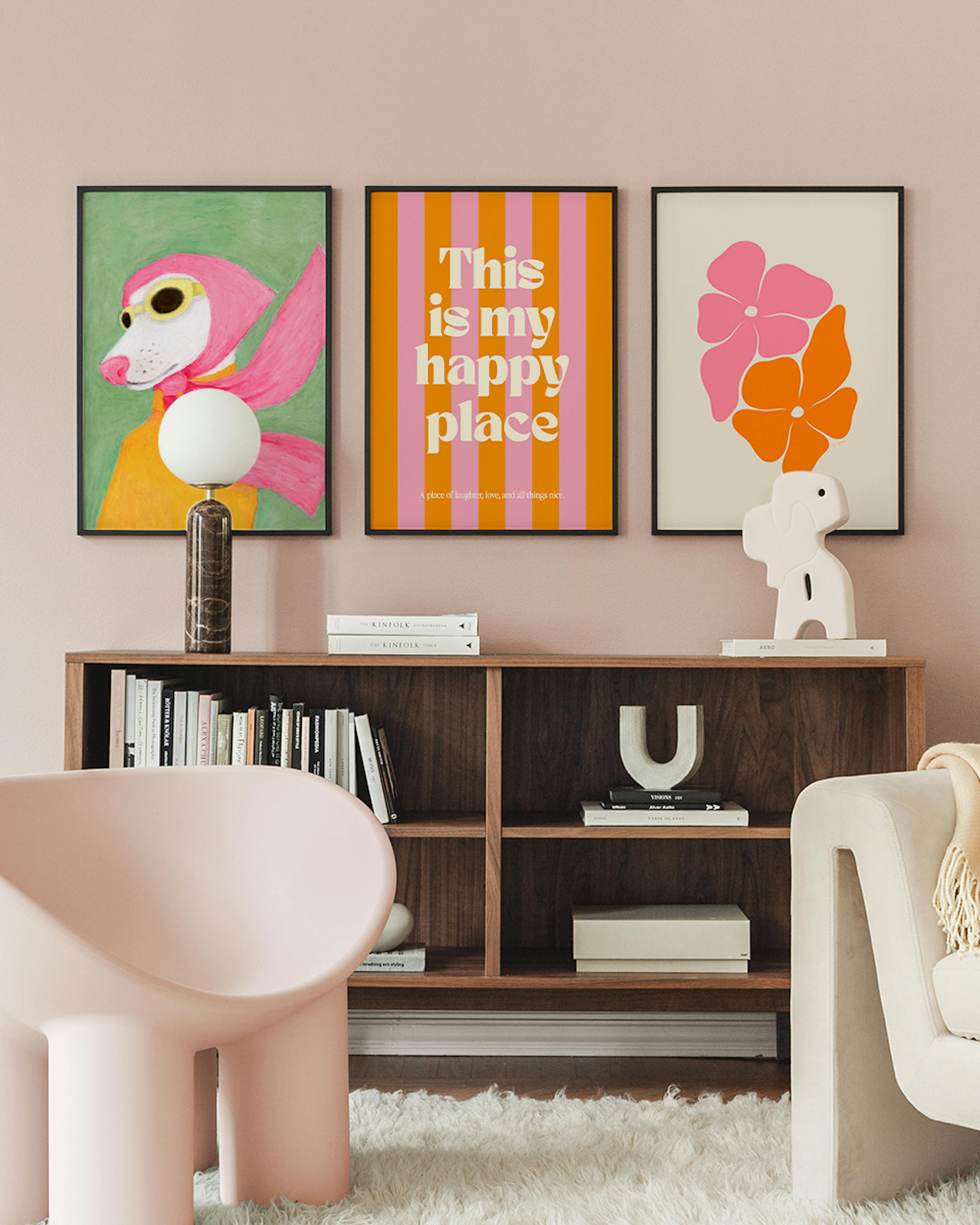 Whimsy Wall Sady Plagátov
