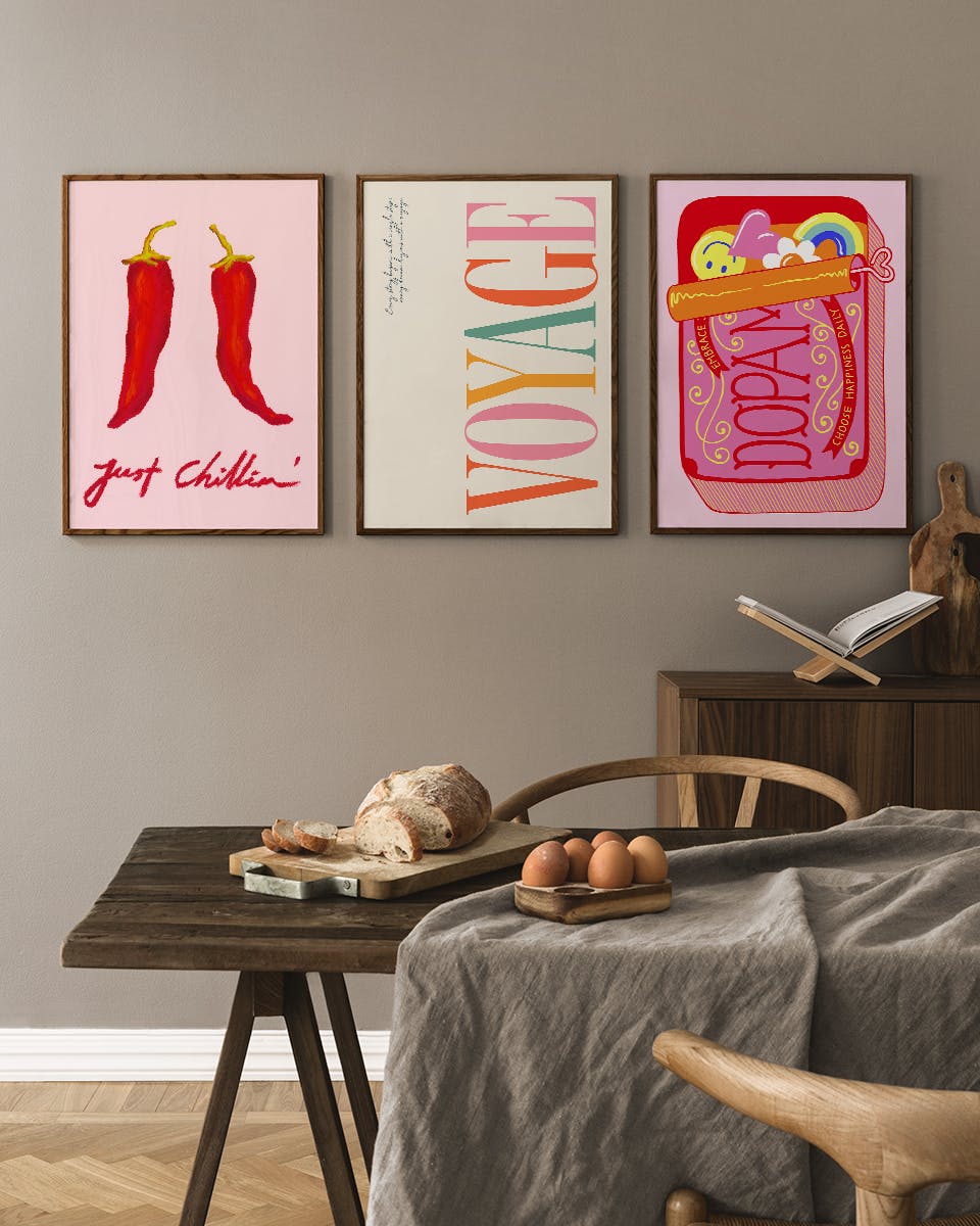 Dopamine Postersets (30x40 cm)