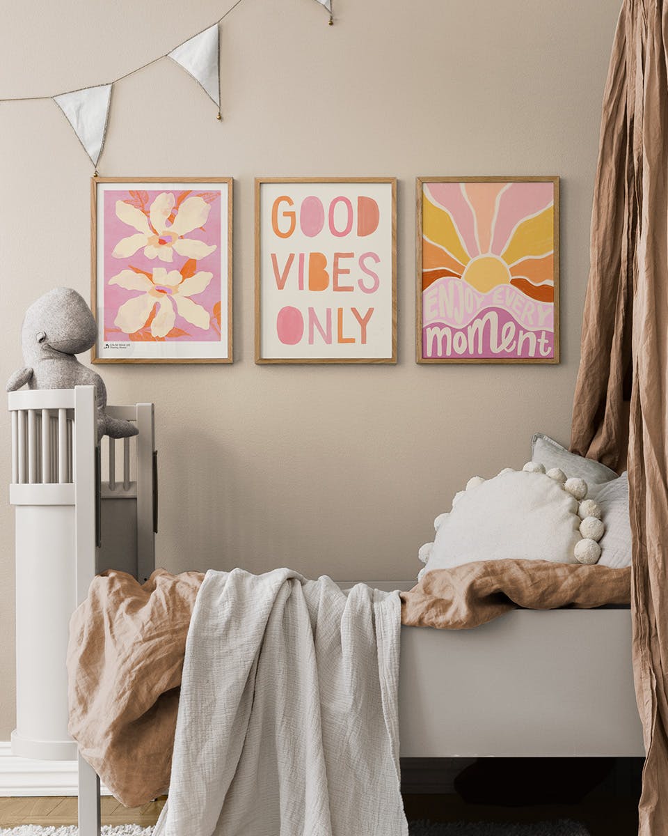Sunny Vibes Postersets (50x70 cm)