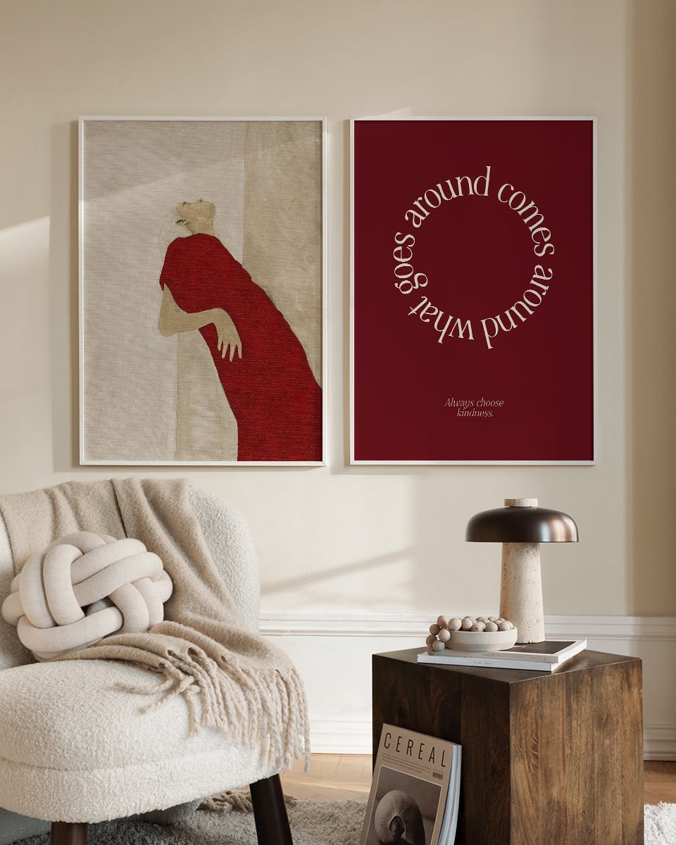 Red Essential Posterpaket (50x70 cm)