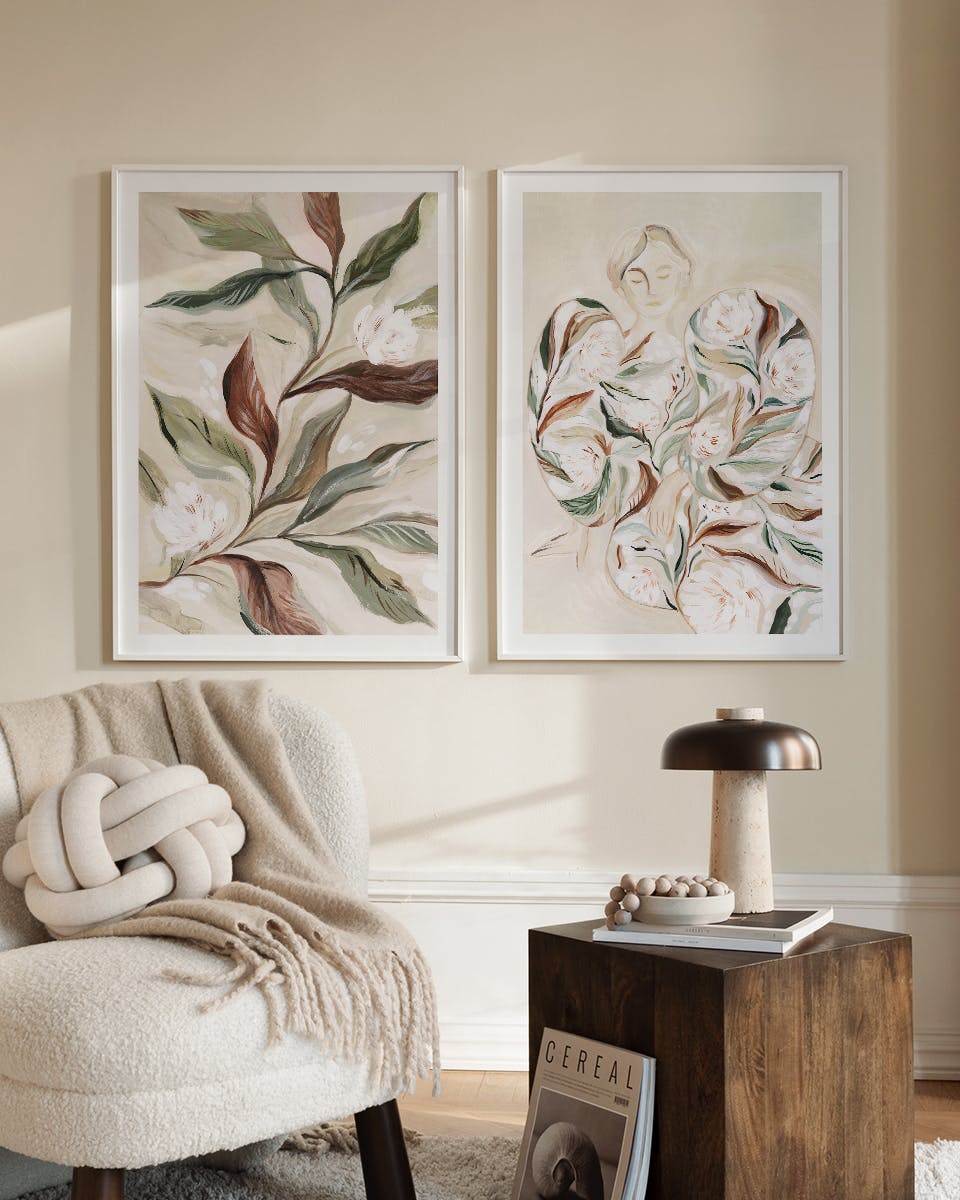 Prints - Rustic Botanicals Poster Pack (50x70 cm) - Poster pack