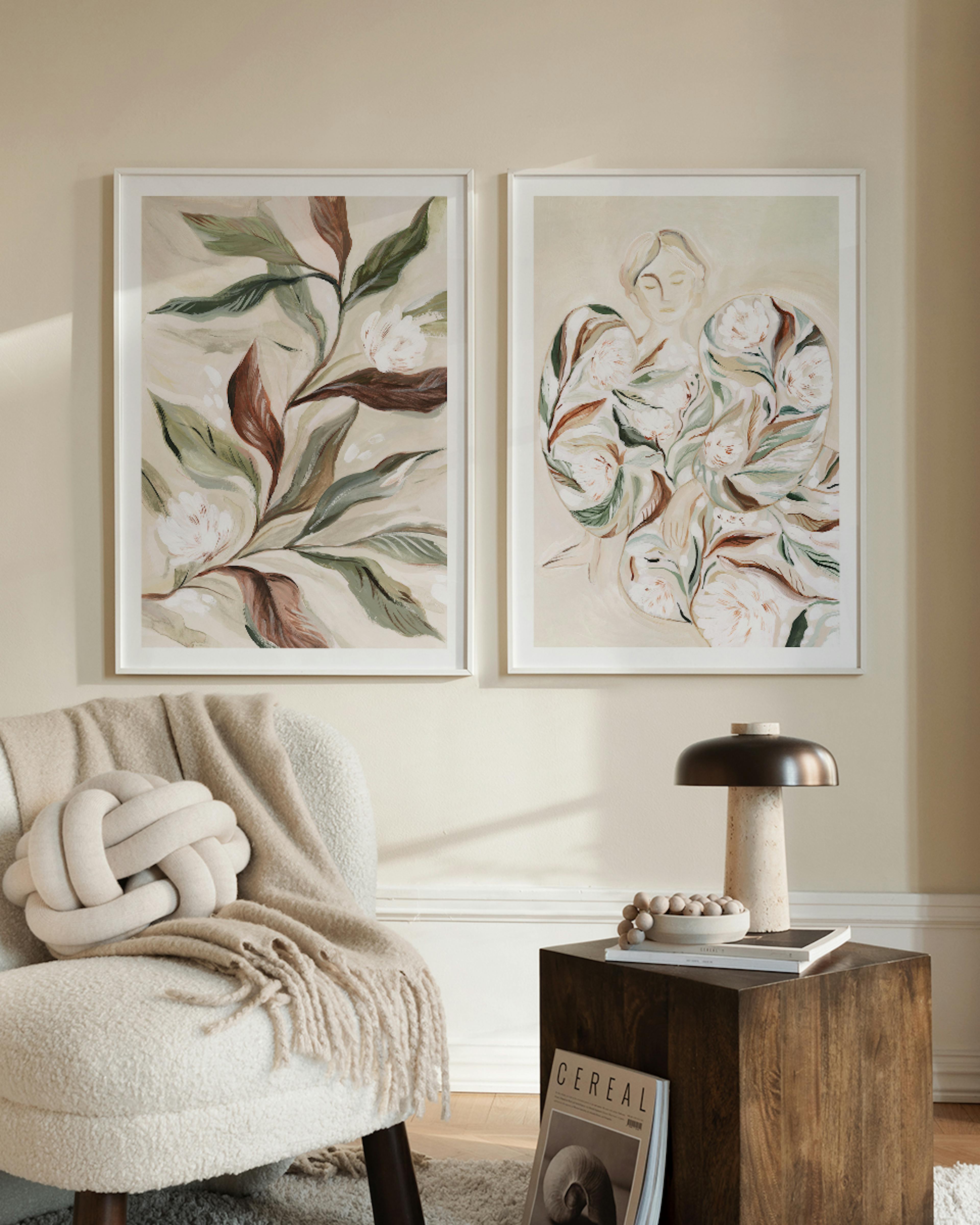 Rustic Botanicals Sady Plagátov