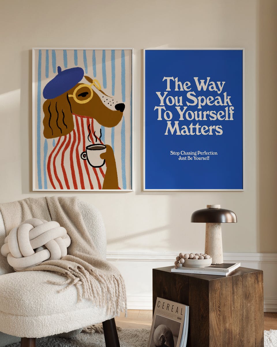 Prints - Be Yourself Poster Pack (30x40 cm) - Poster pack