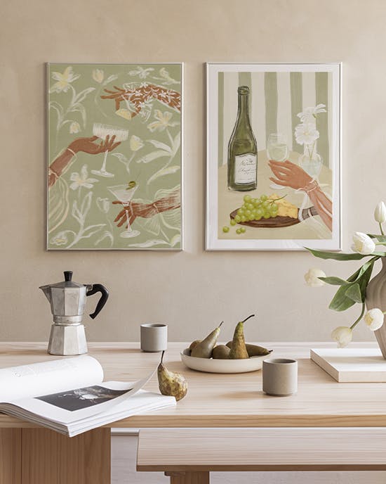 Prints - Cheers Poster Pack (50x70 cm) - Poster pack