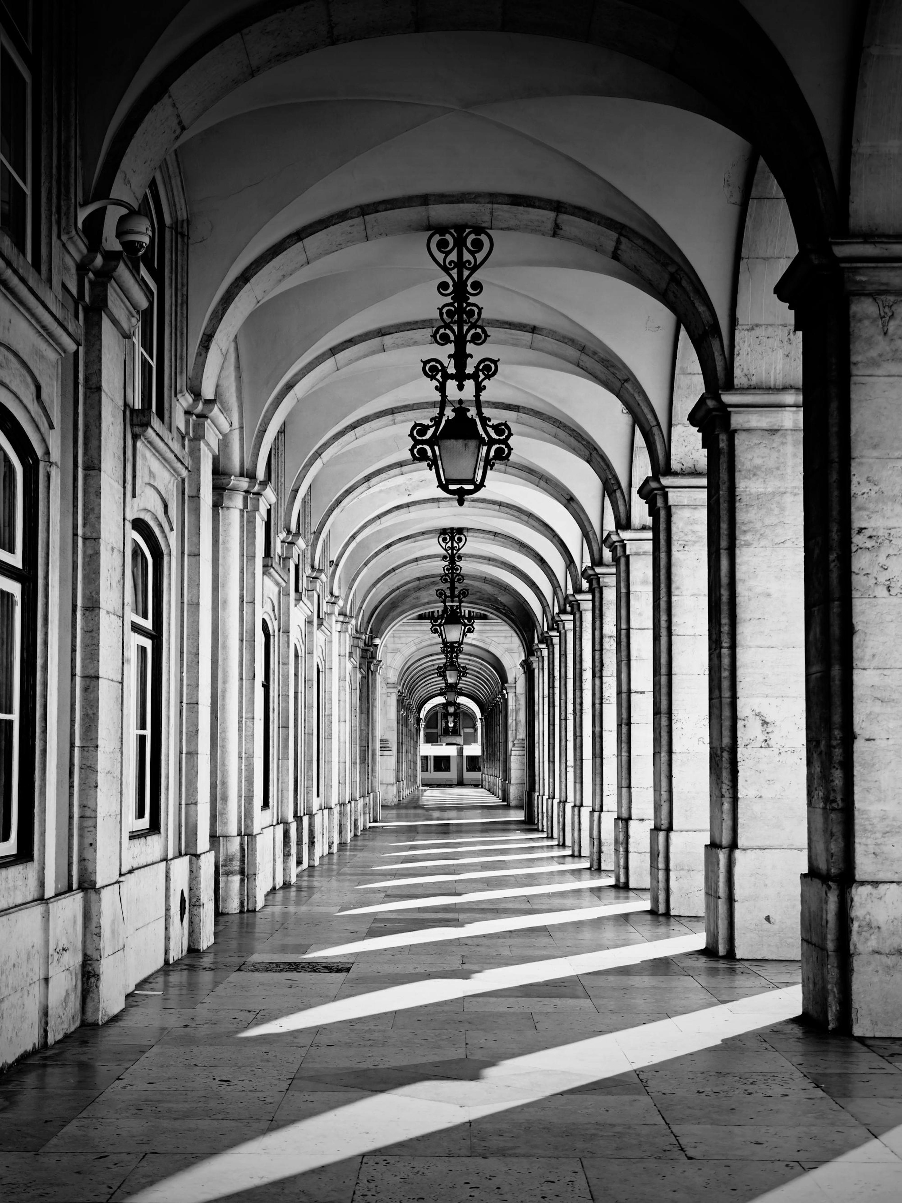Arched Corridor Print