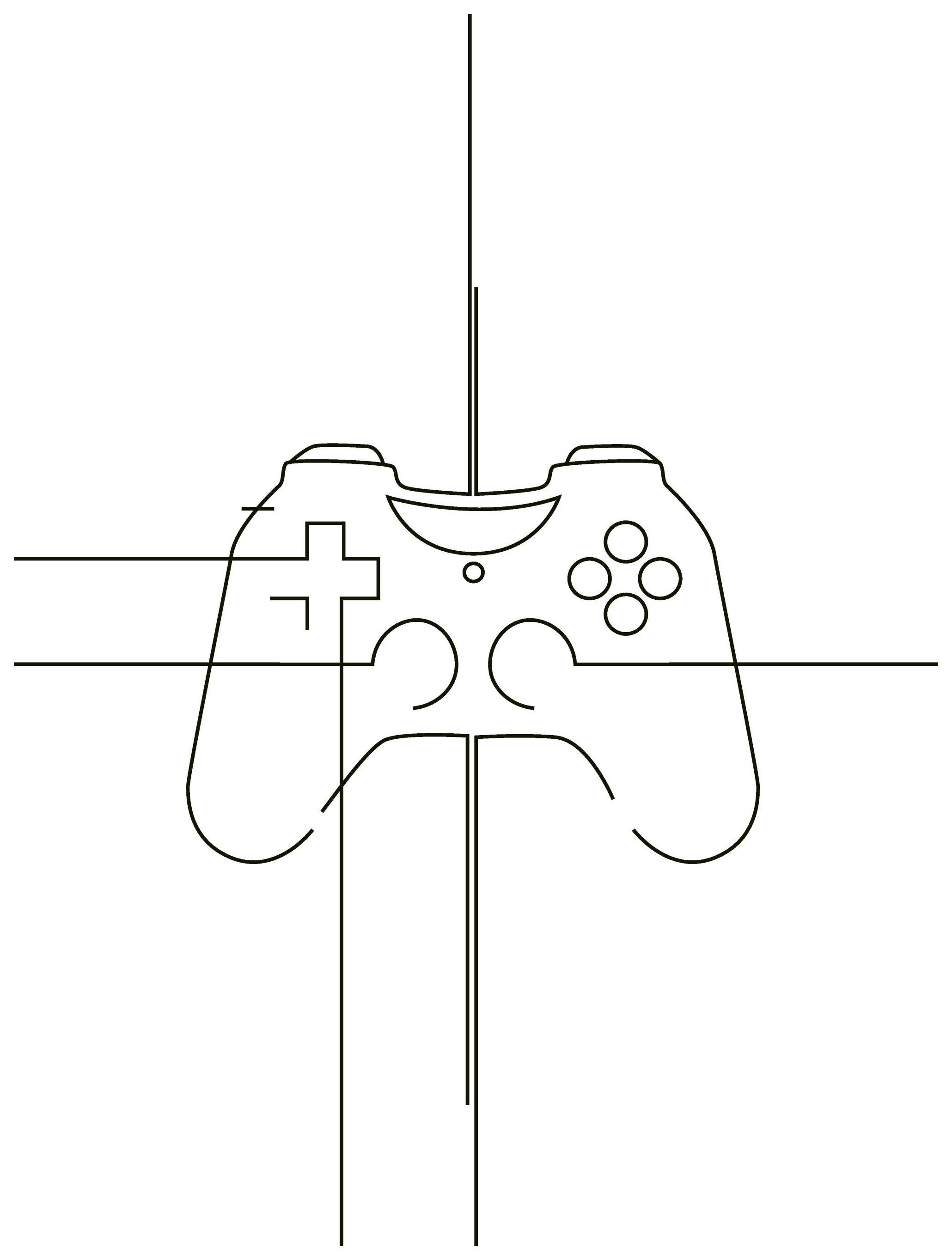 Game Controller Plakat (30x40 cm)