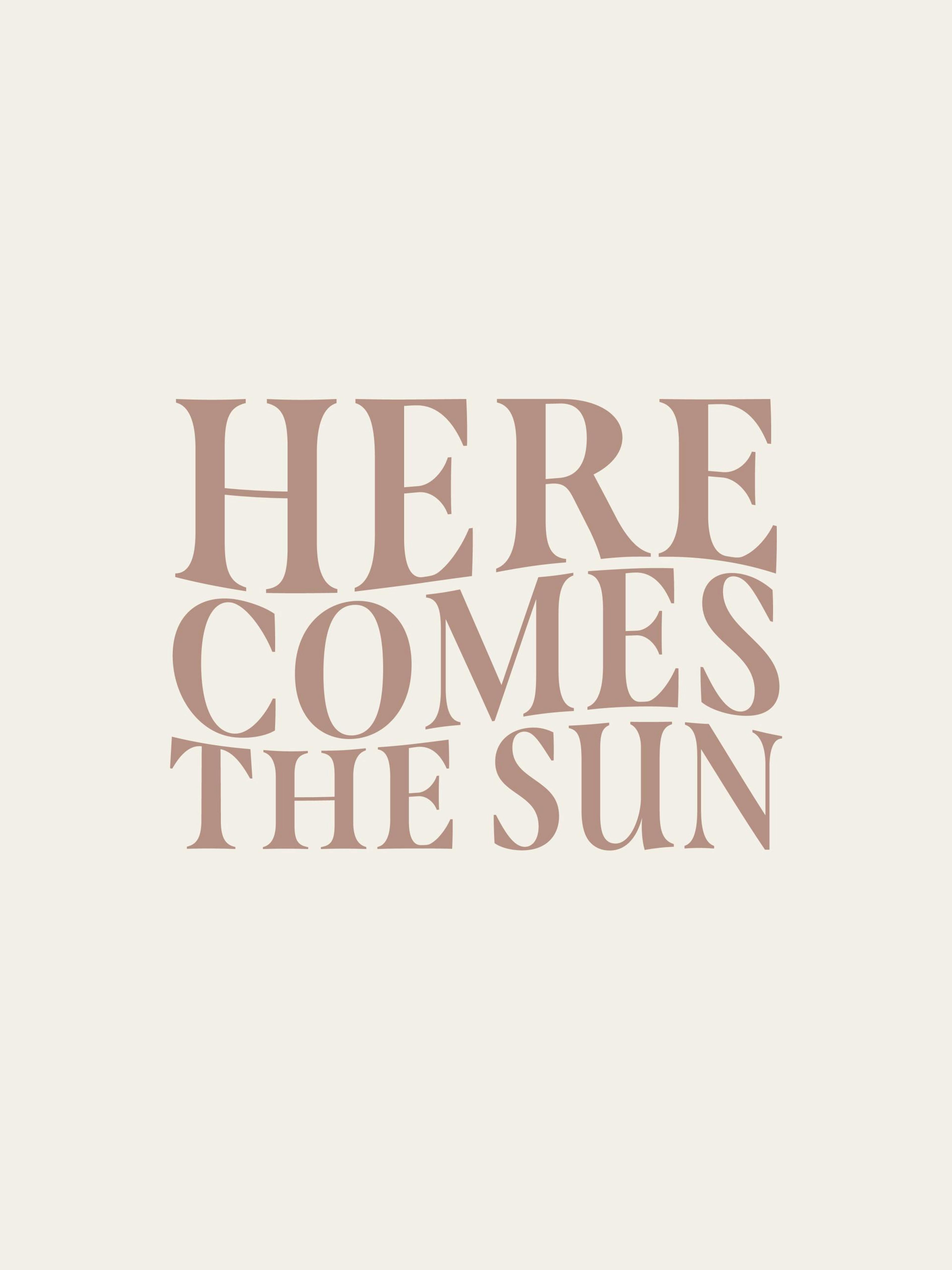 Here Comes The Sun 포스터 0