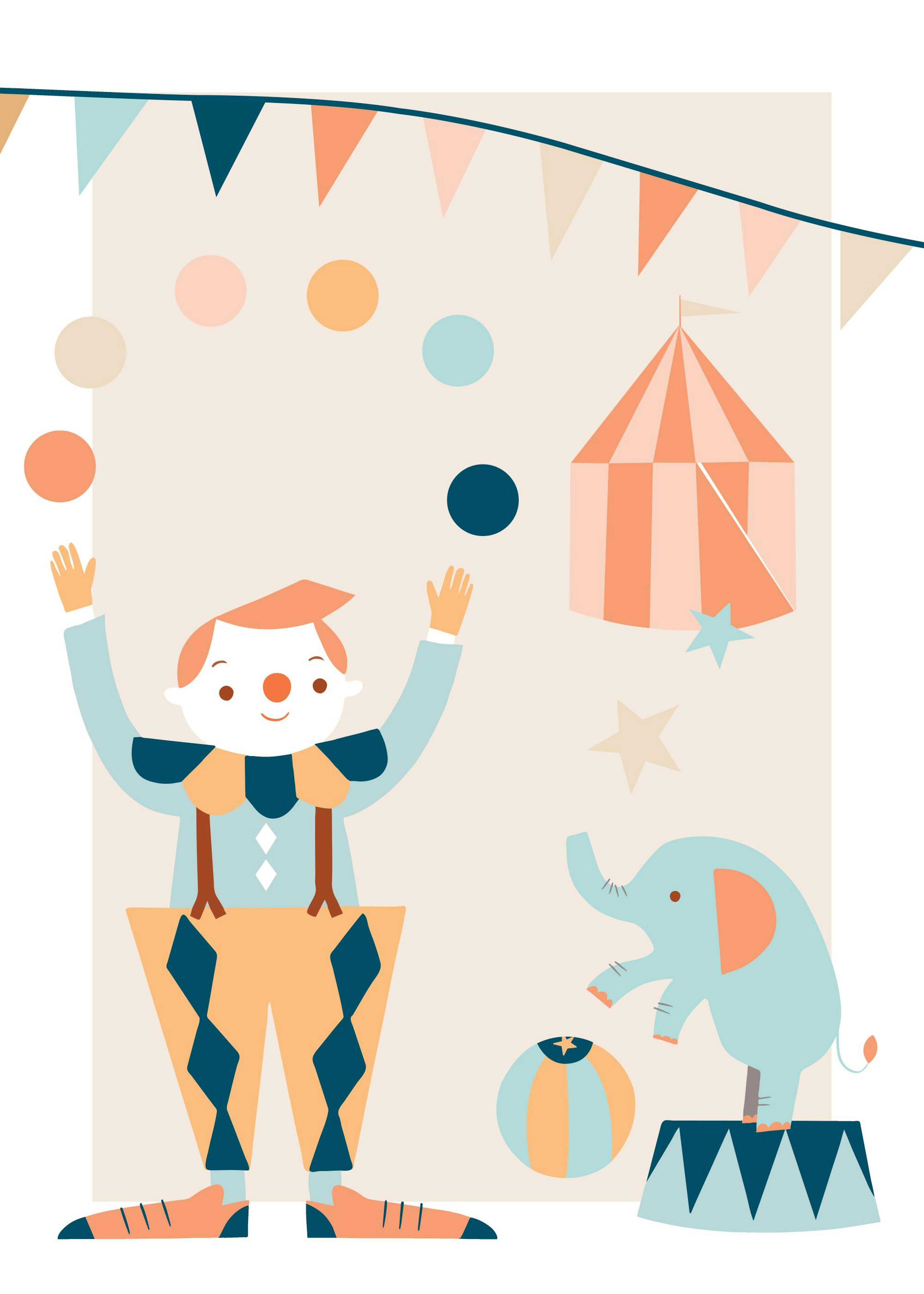 Little Circus Print 0