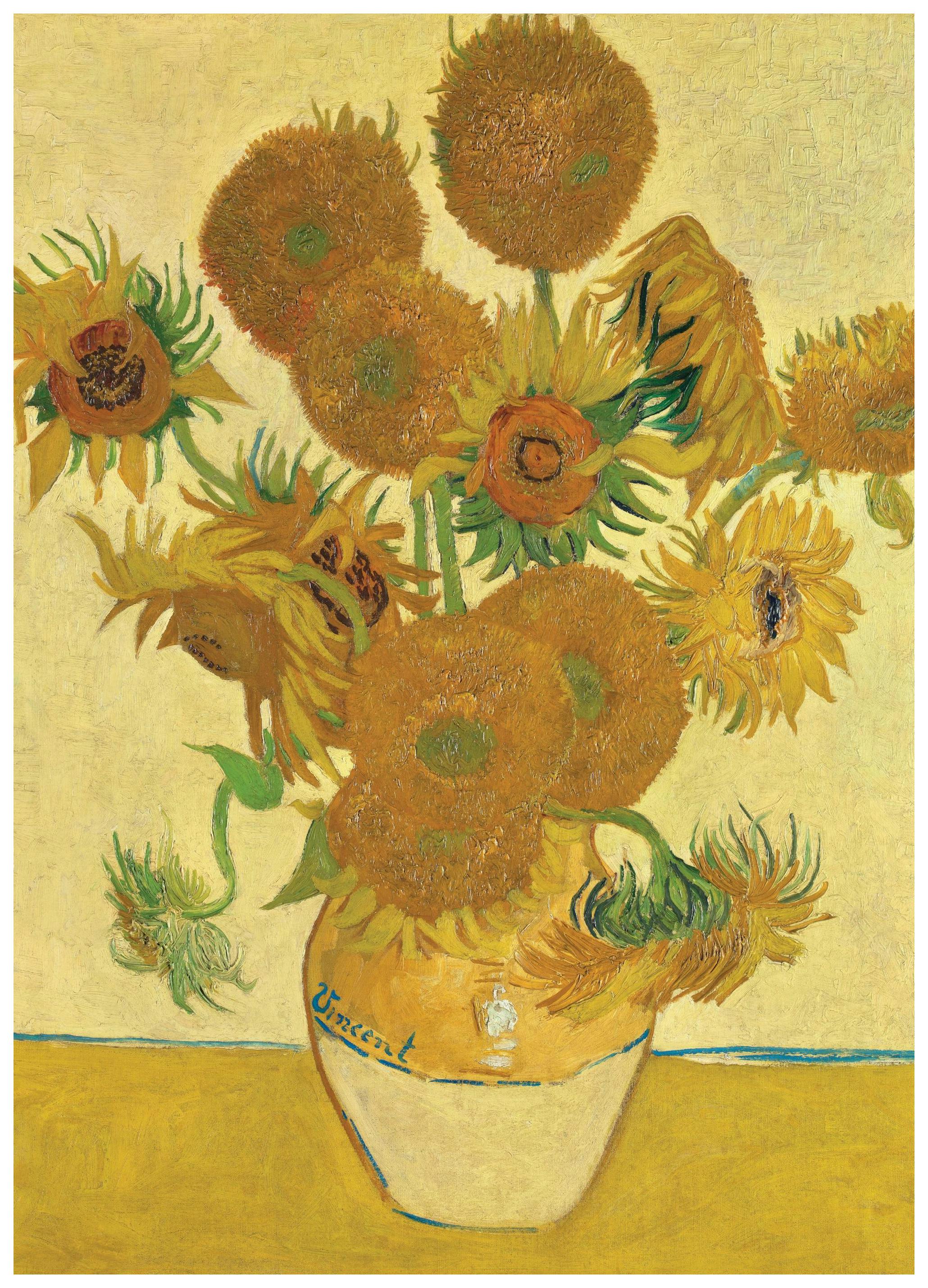 Van Gogh - Sunflowers Poster (30x40 cm) - Van Gogh Poster