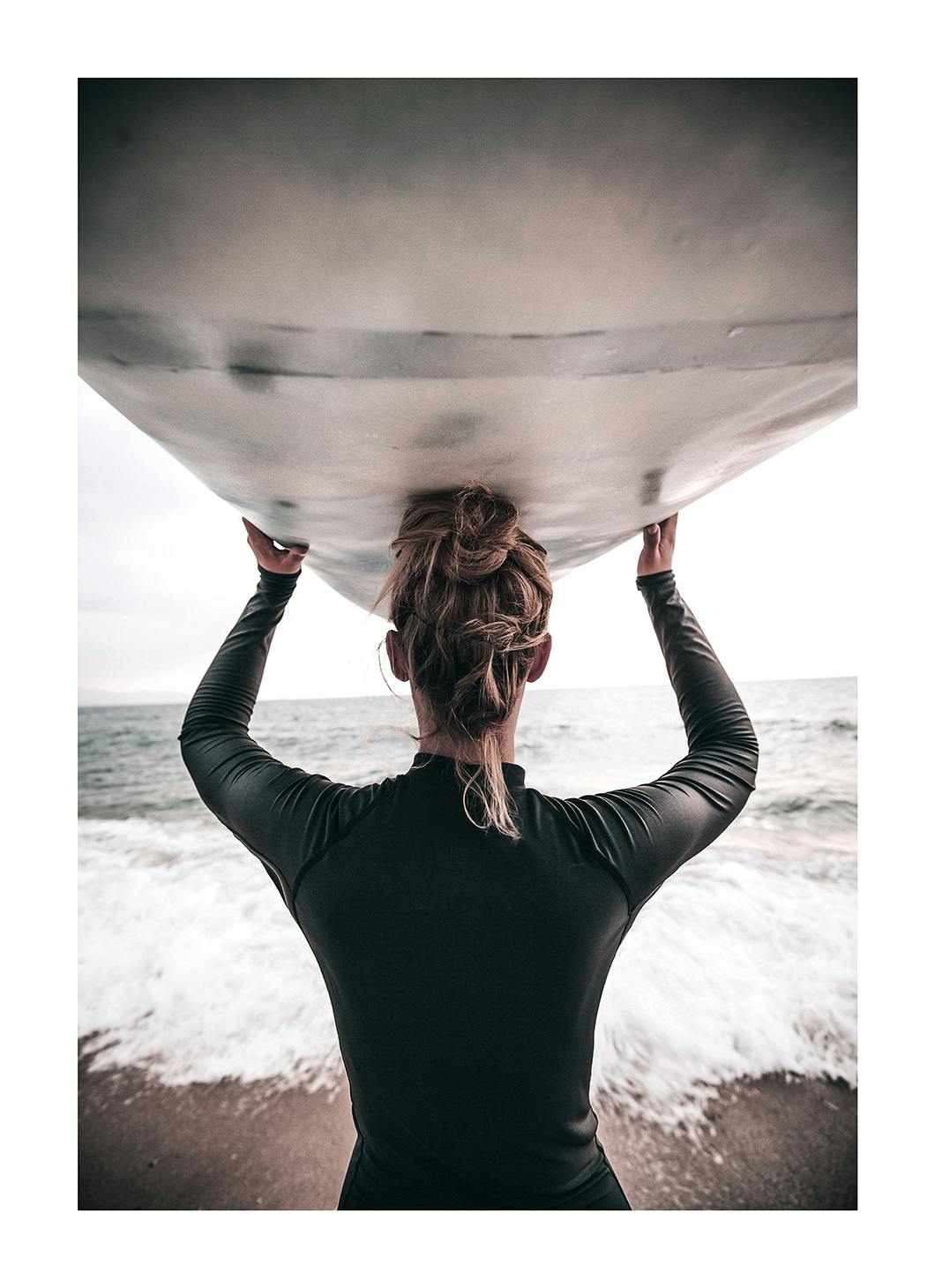 Prints - Catch The Waves Print (30x40 cm) - Photography prints
