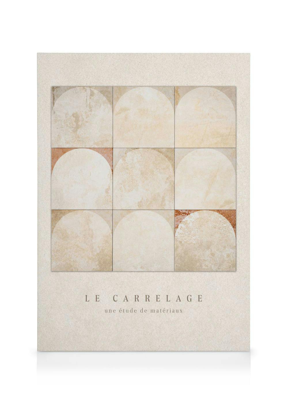 Canvas Prints Le Carrelage Canvas print (30x40 cm - Oak Frame)