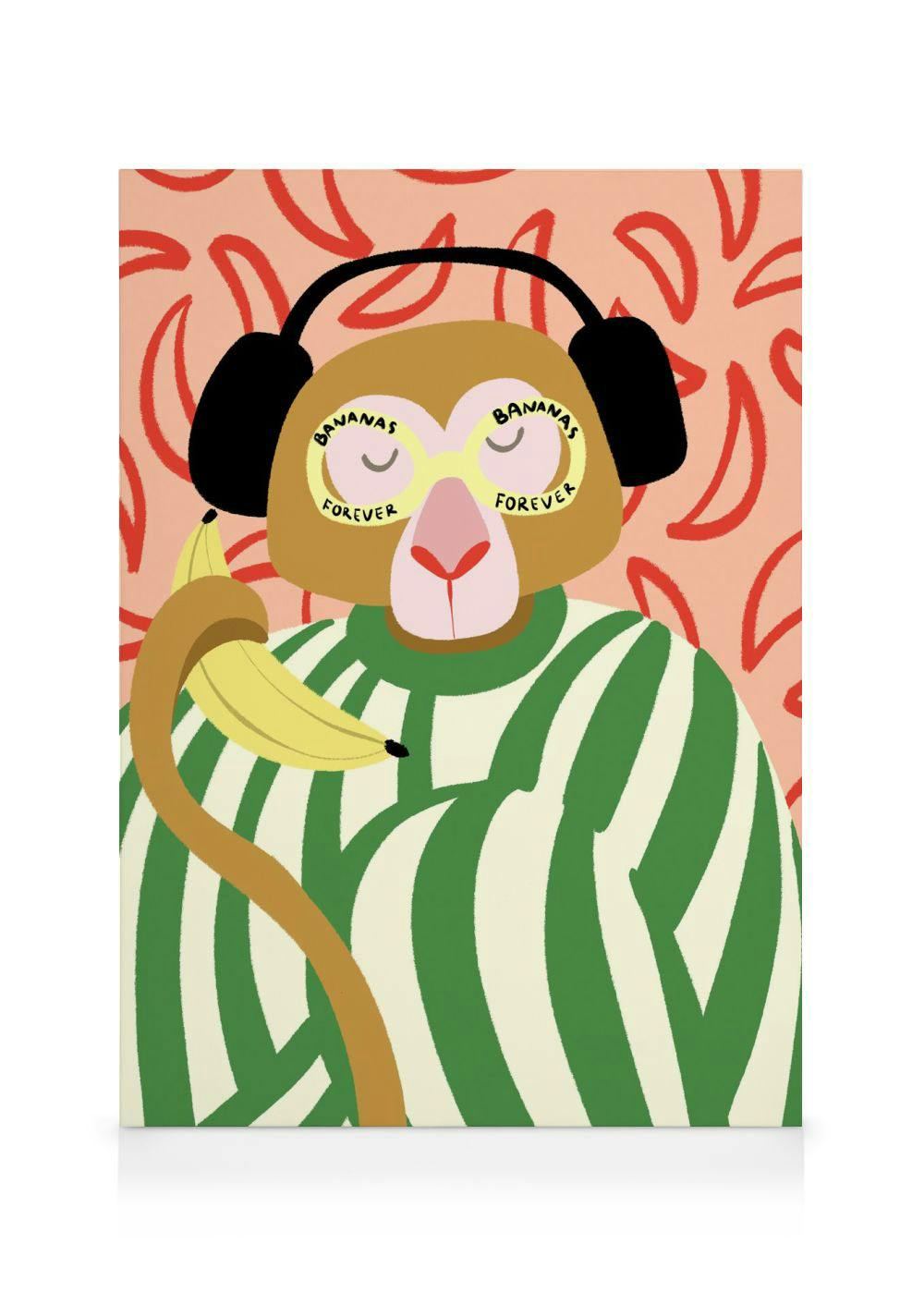 Leinwandbilder Bananas Forever Leinwandbild (30x40 cm)