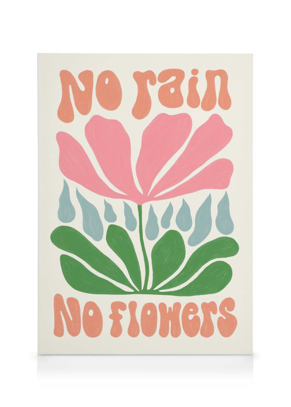 Canvas Prints No Rain. No Flowers Canvas print (30x40 cm)