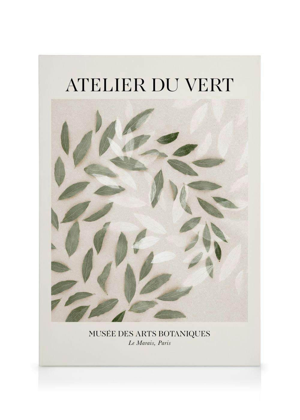 Canvas Schilderijen Atelier du Vert Canvas (100x140 cm - Fotolijst Eiken)
