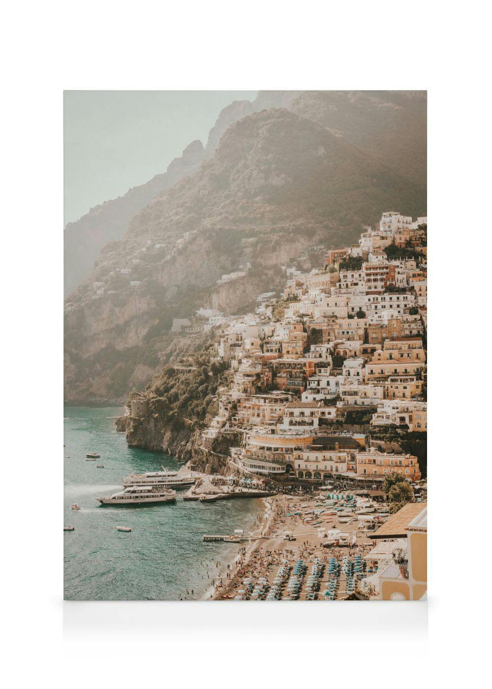 Canvas Prints Positano Postcard Canvas print (30x40 cm)