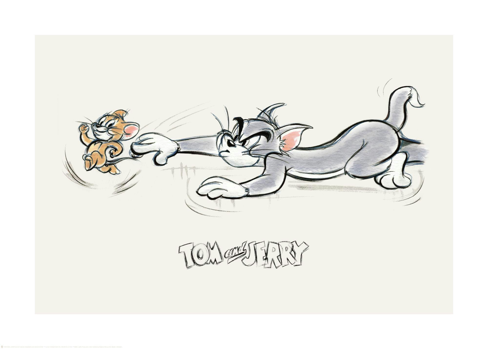 Tom & Jerry™ - Sketch No3 Poster 0