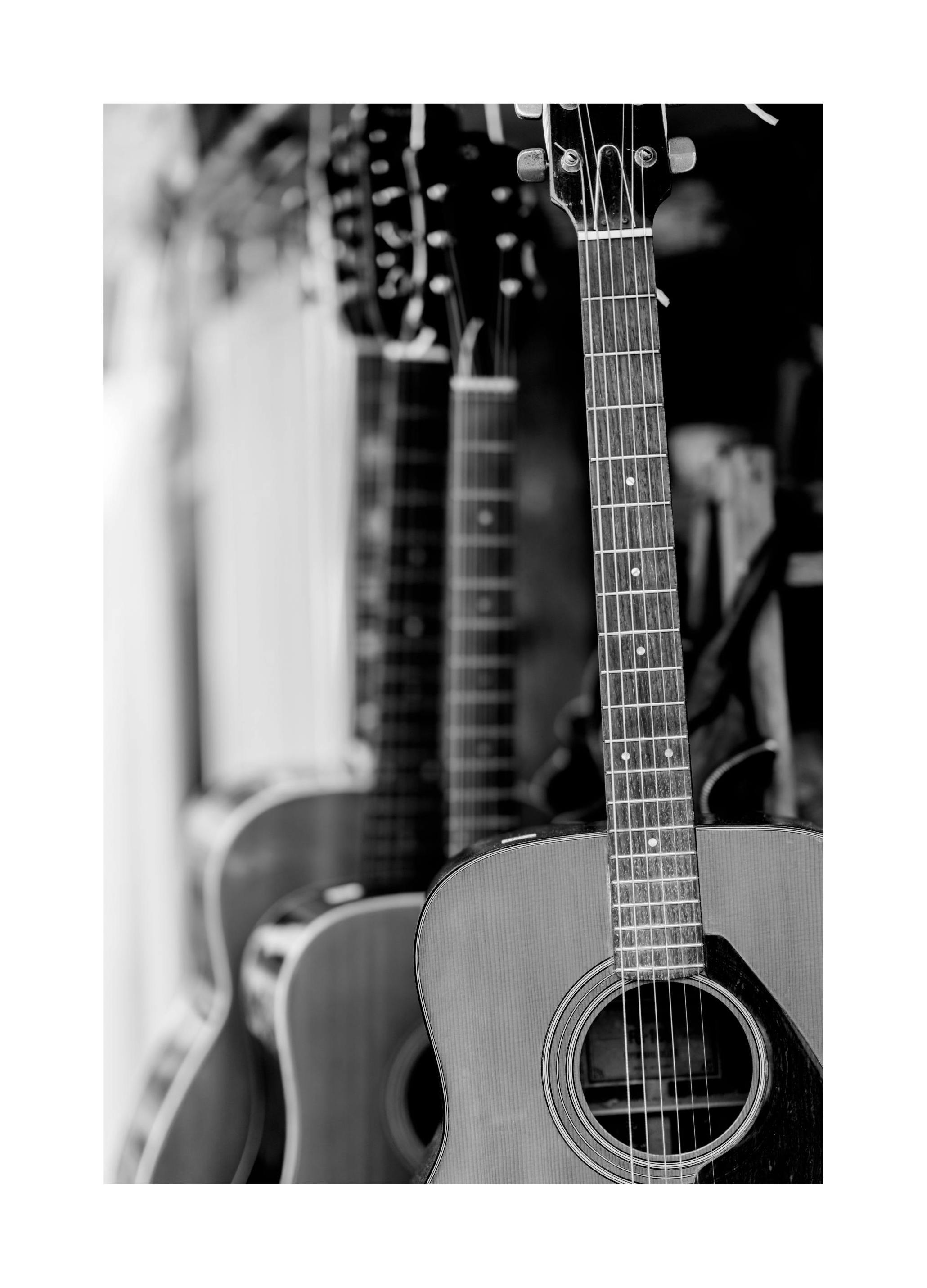 Guitar Poster (30x40 cm)