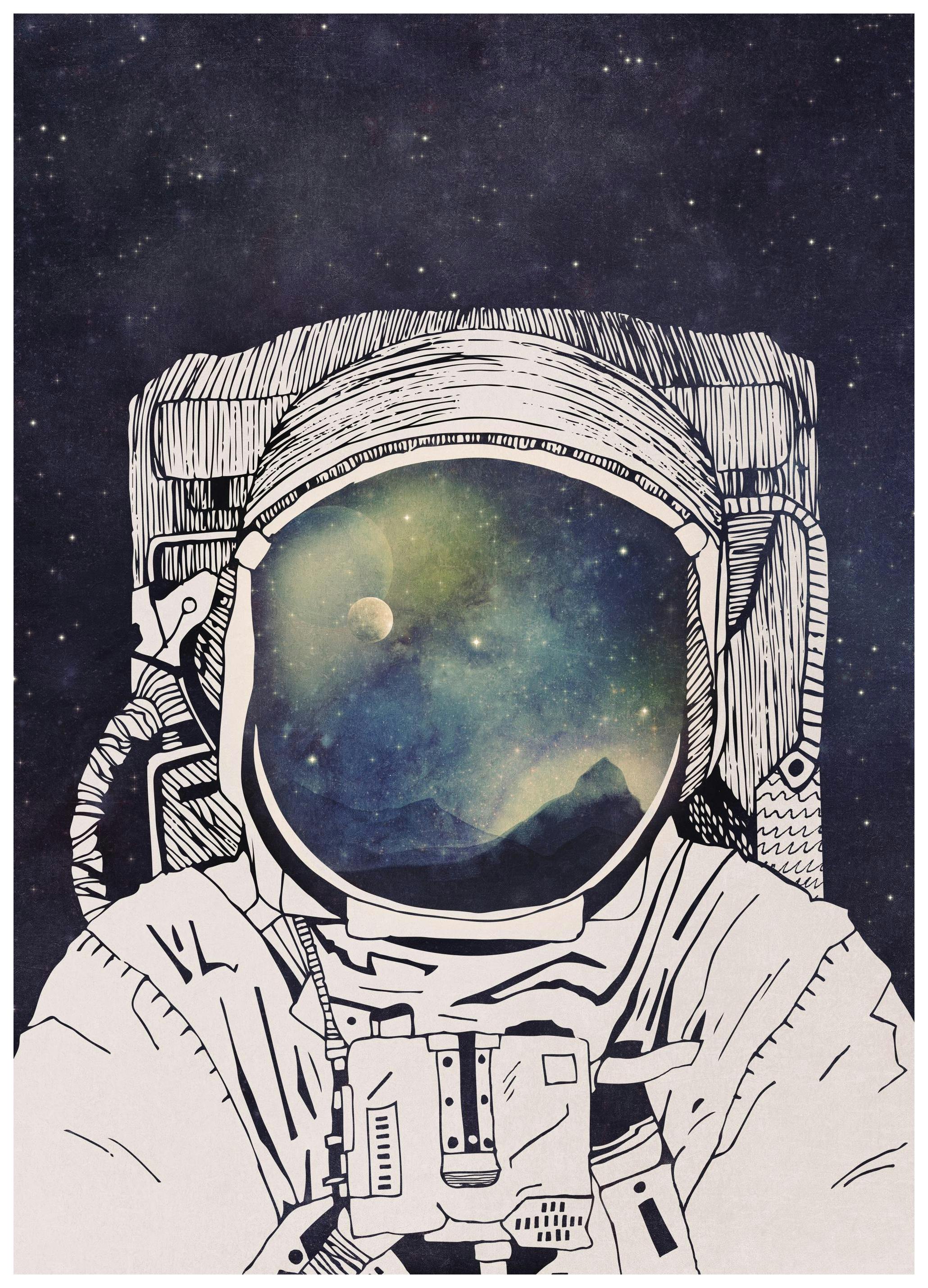 Tracie Andrews - Dreaming of Space Poster (50x70 cm)