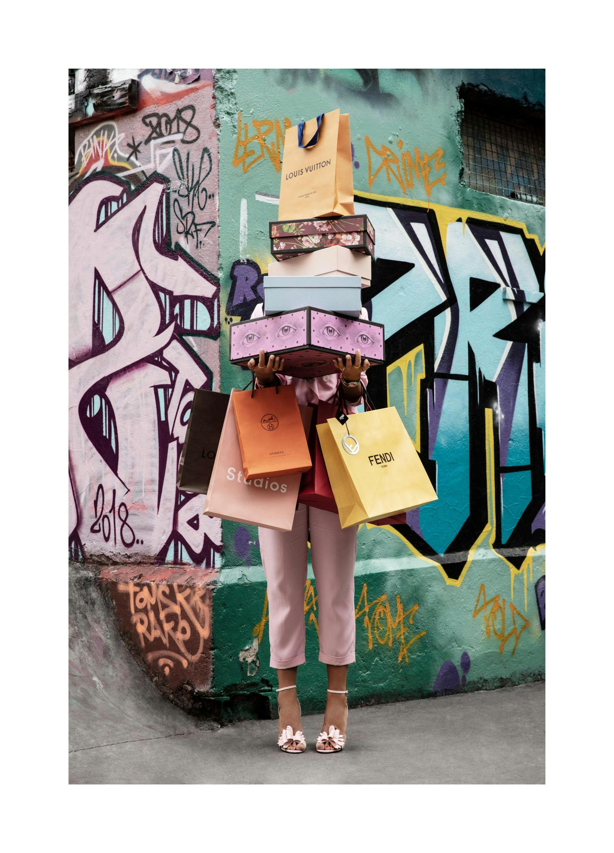Shopping Spree Print (50x70 cm)