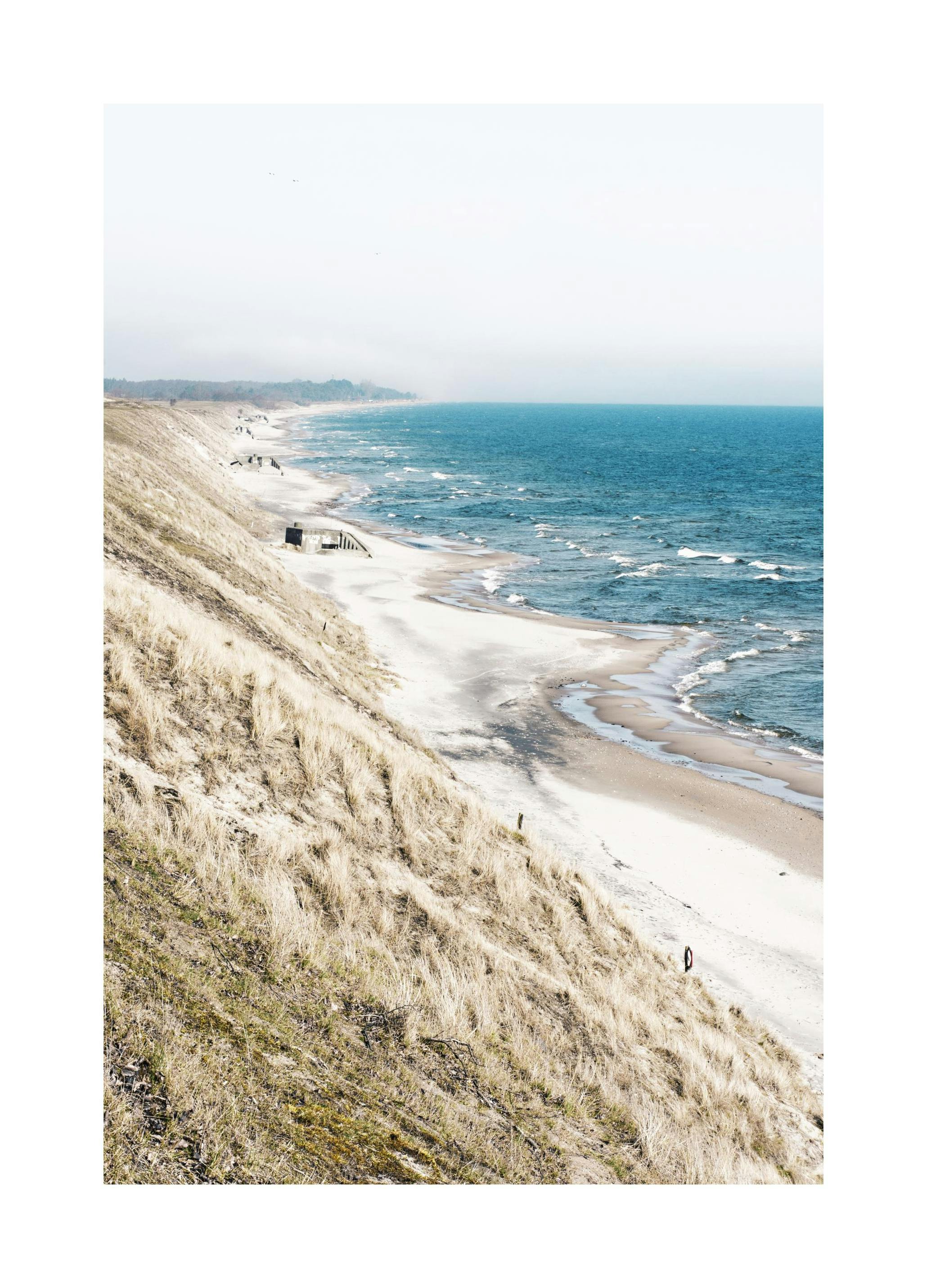 Beach View Poster (50x70 cm) - Natuur posters