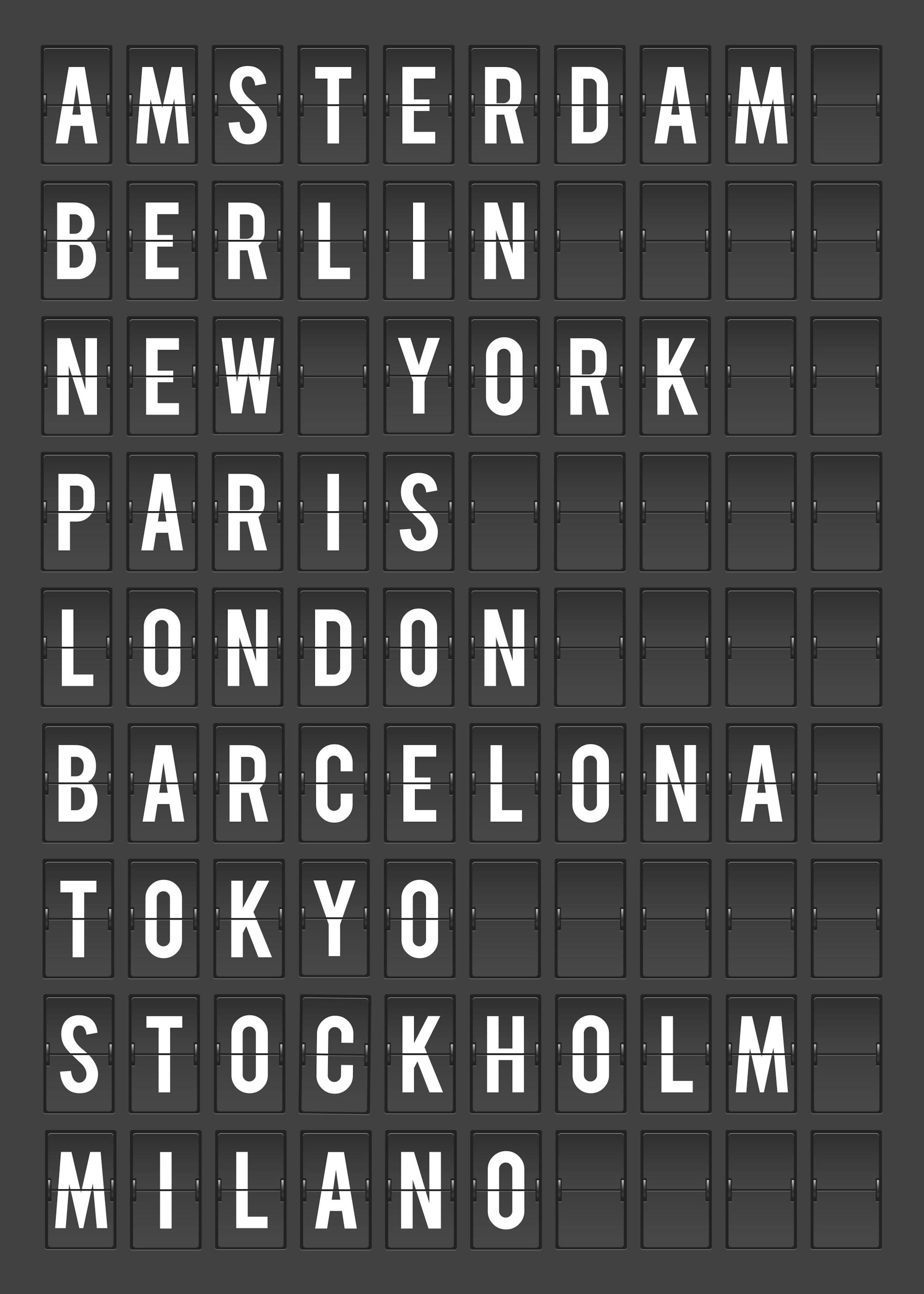 Travel The World Plakat 0
