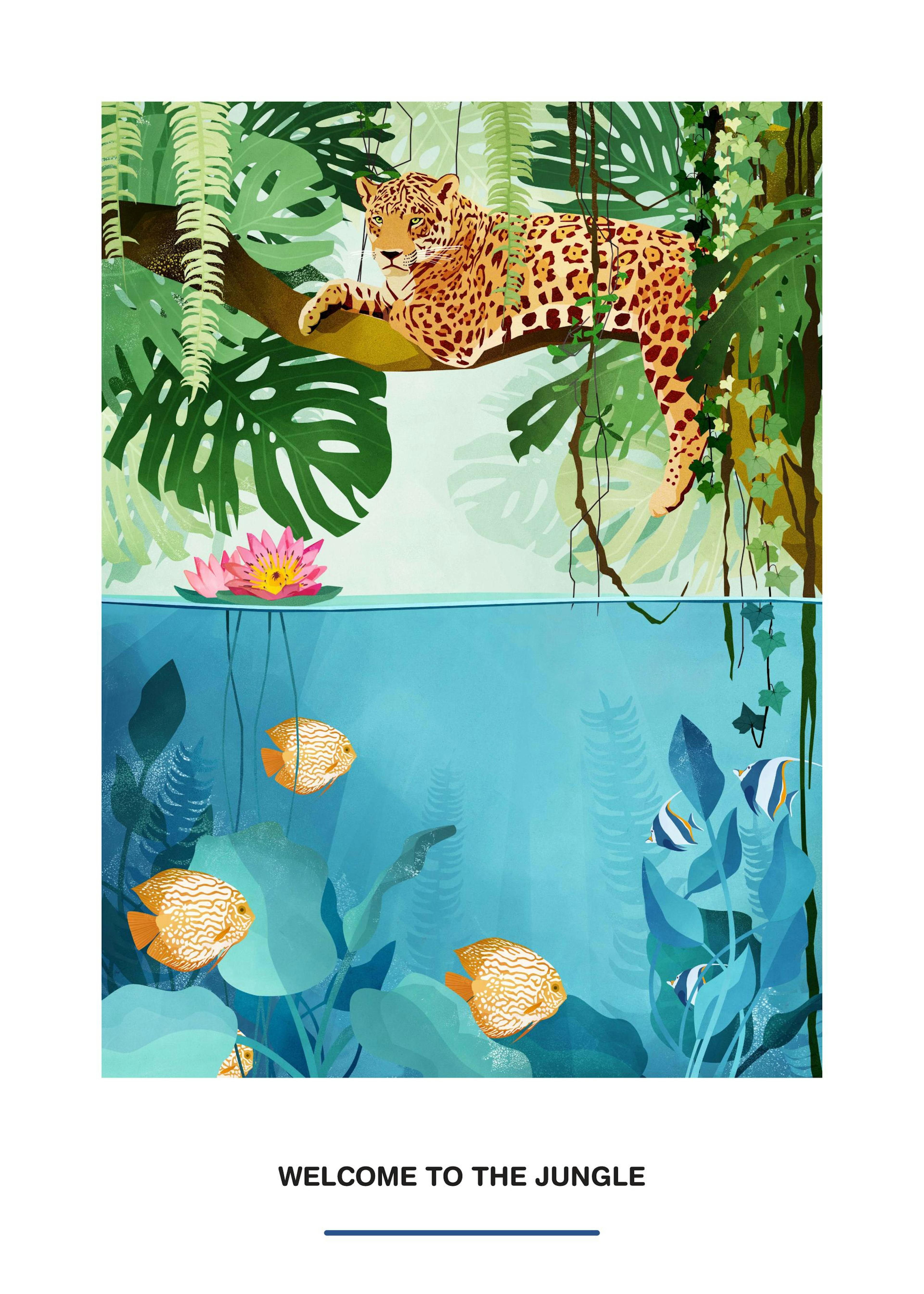 Welcome To The Jungle Print 0