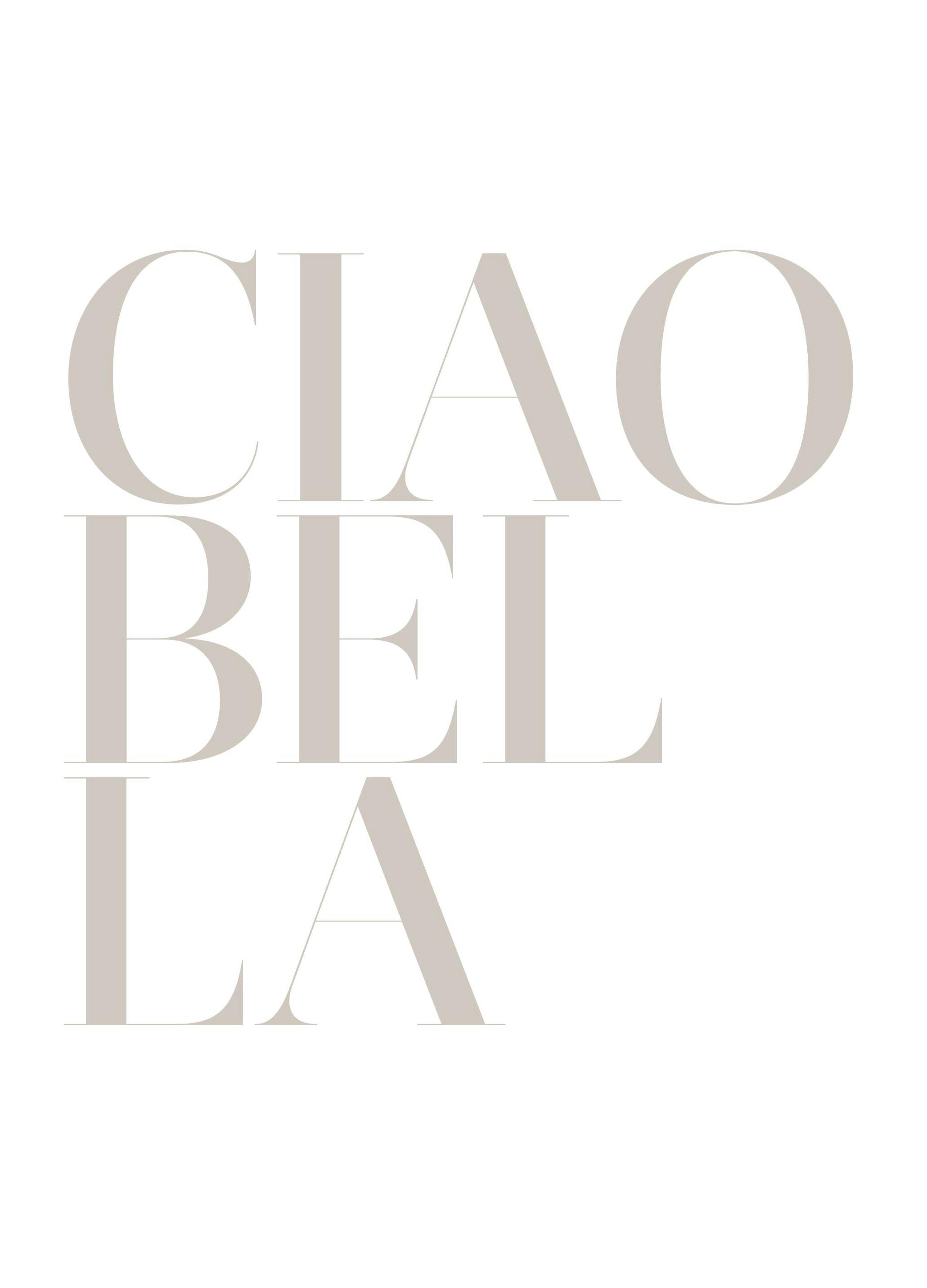 Prints - Ciao Bella Print (30x40 cm) - Text posters